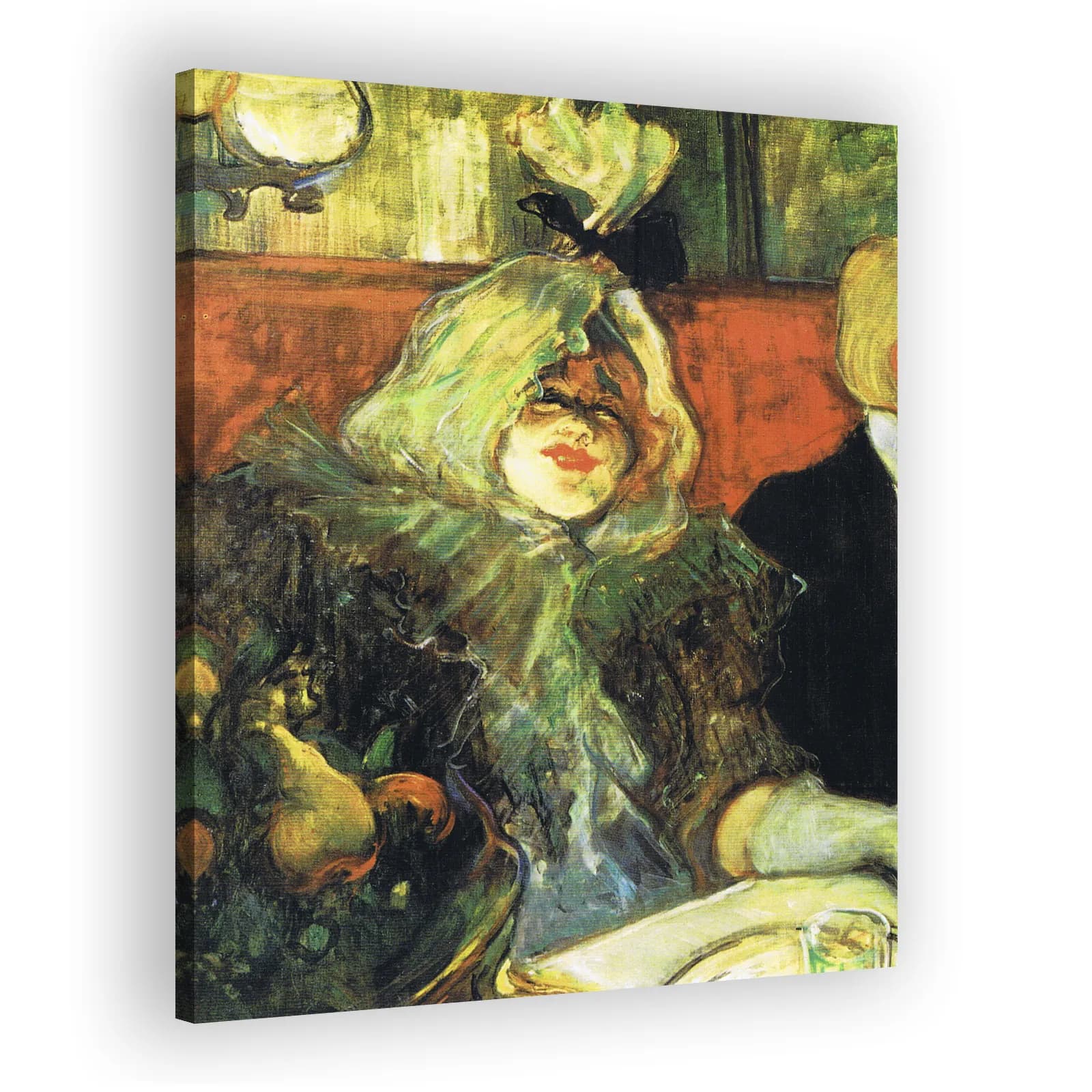 In a Private Dining Room by Henri De Toulouse Lautrec - view 2 thumbnail