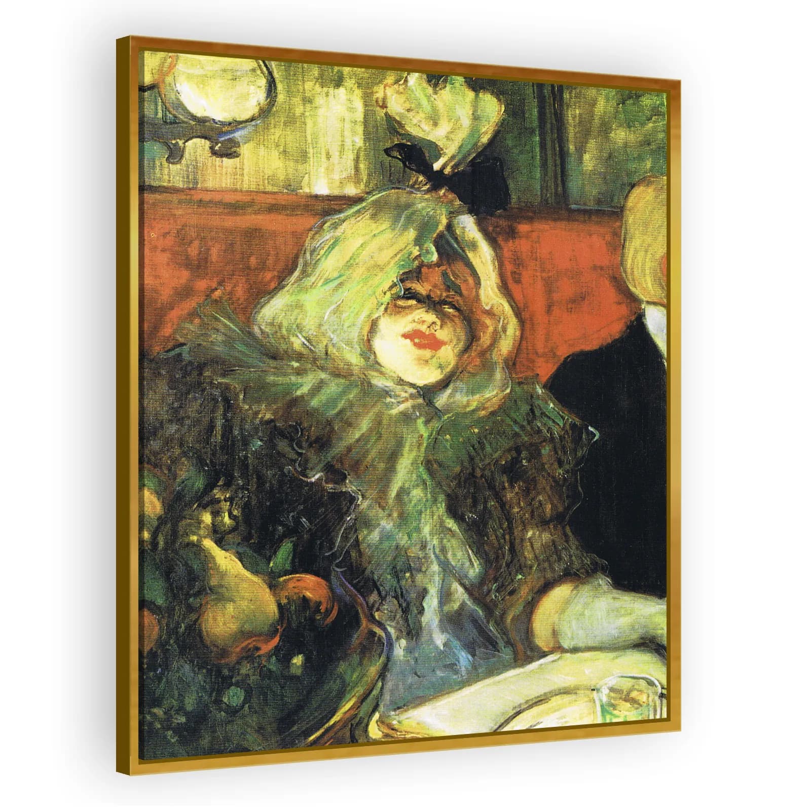 In a Private Dining Room by Henri De Toulouse Lautrec - view 3 thumbnail