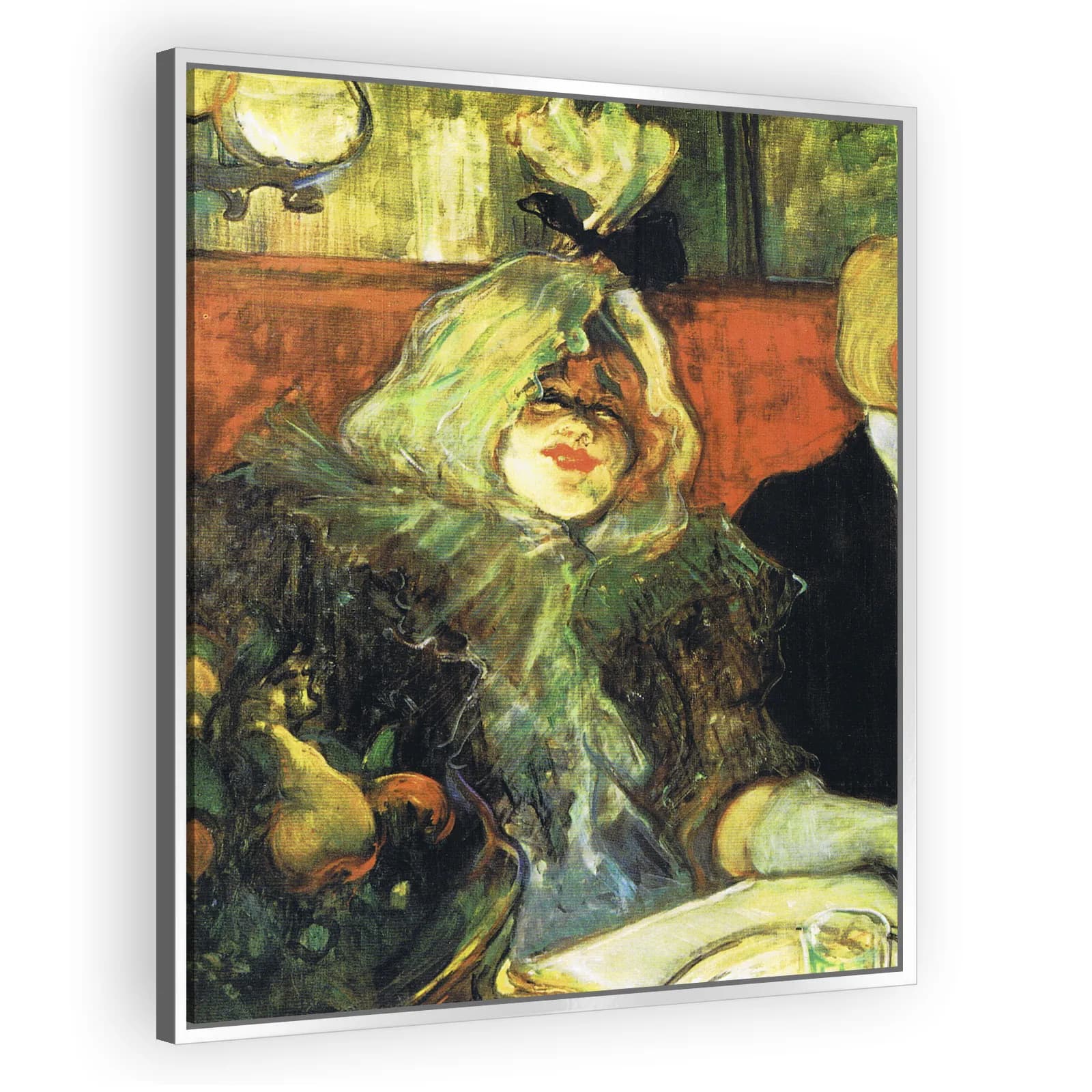 In a Private Dining Room by Henri De Toulouse Lautrec - view 4 thumbnail