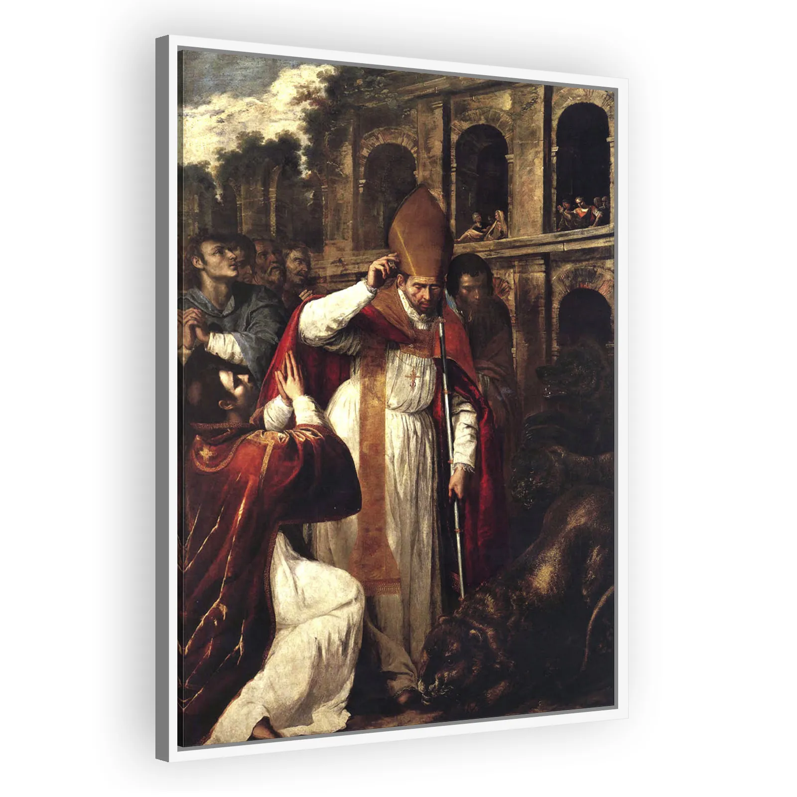 The Martyrdom of St Januarius in the Amphitheatre at Pozzuoli by Artemisia Gentileschi - view 5 thumbnail