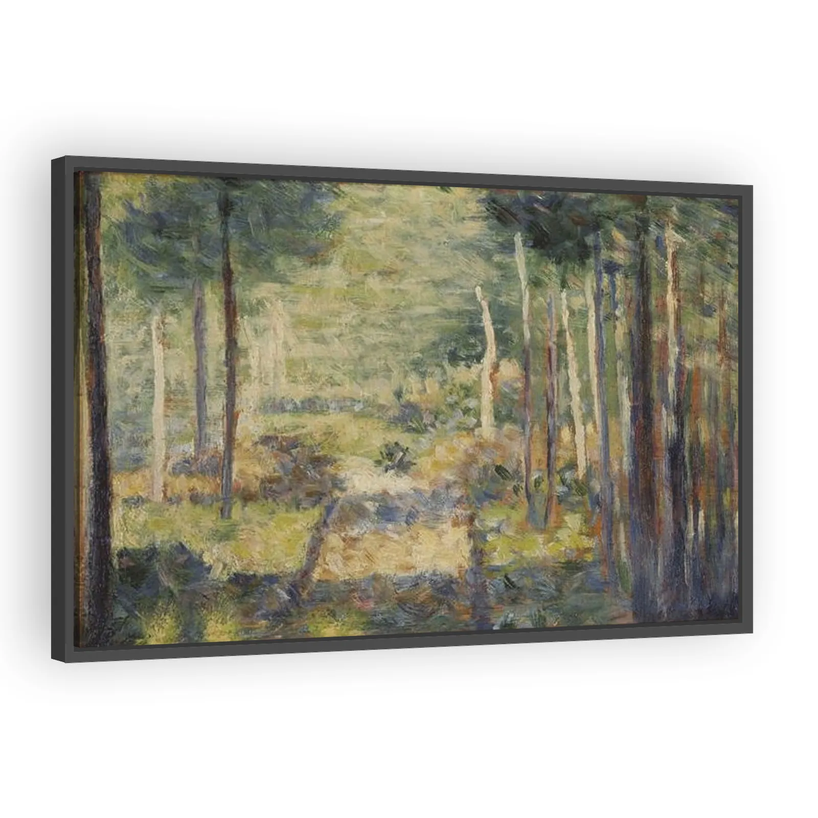 Path in the Woods, Barbizon by Georges Seurat