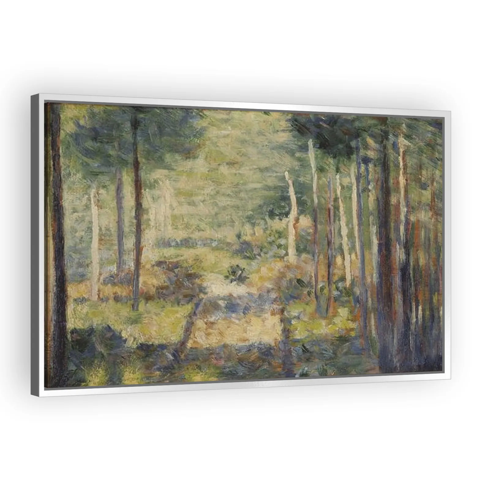 Path in the Woods, Barbizon by Georges Seurat - view 4 thumbnail