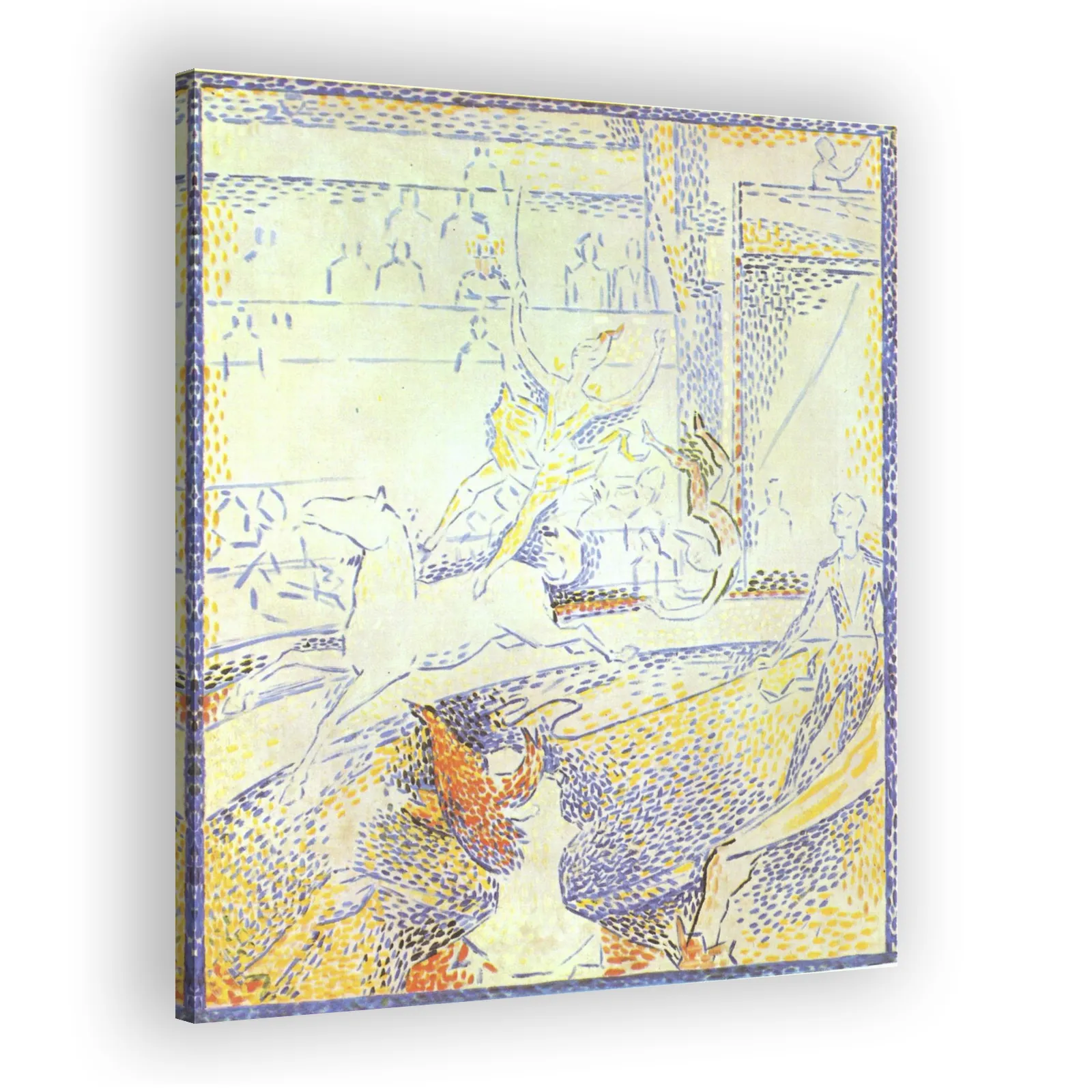 The Circus (Study) by Georges Seurat - view 2 thumbnail