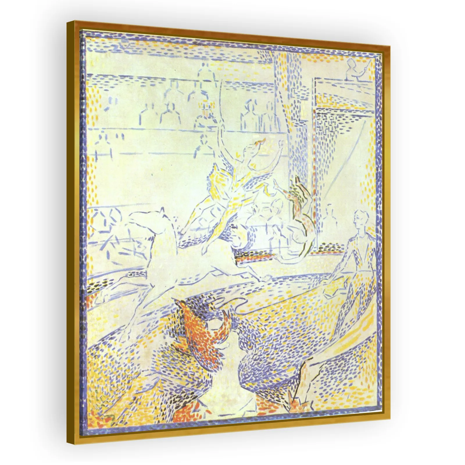 The Circus (Study) by Georges Seurat - view 3 thumbnail