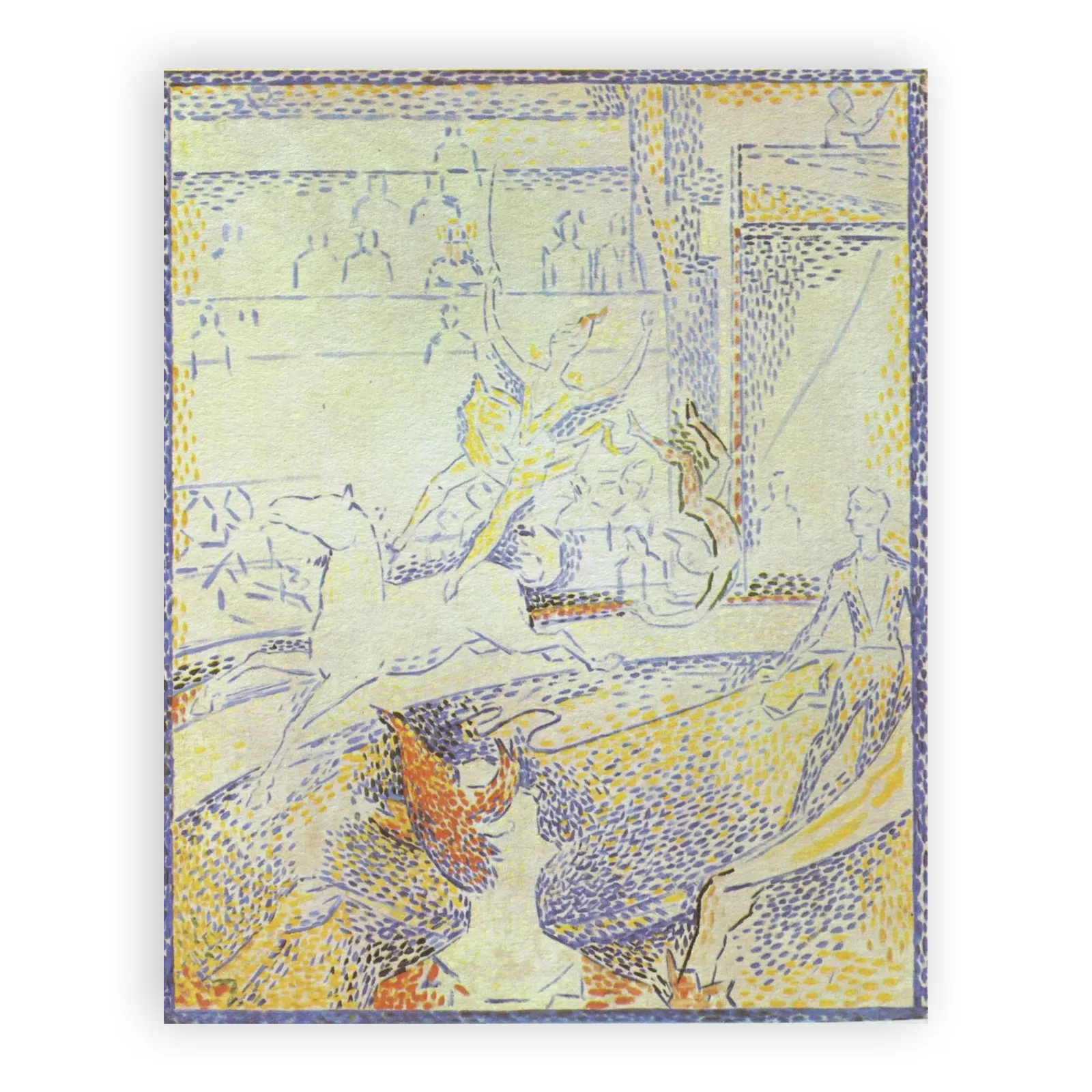 The Circus (Study) by Georges Seurat - view 6 thumbnail