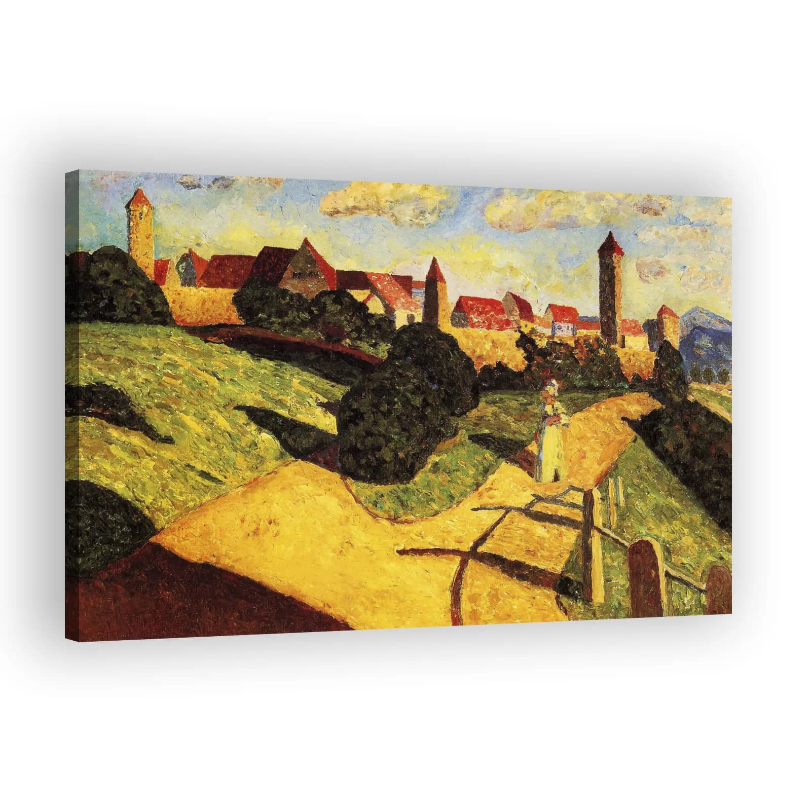 Old Town II by Wassily Kandinsky - view 2 thumbnail