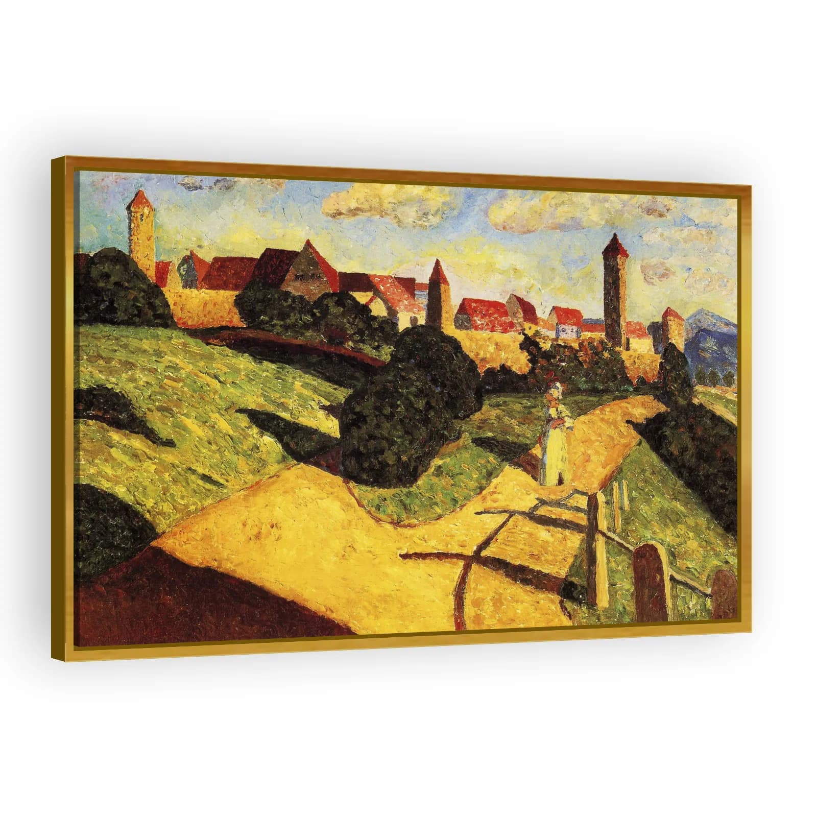 Old Town II by Wassily Kandinsky - view 3 thumbnail