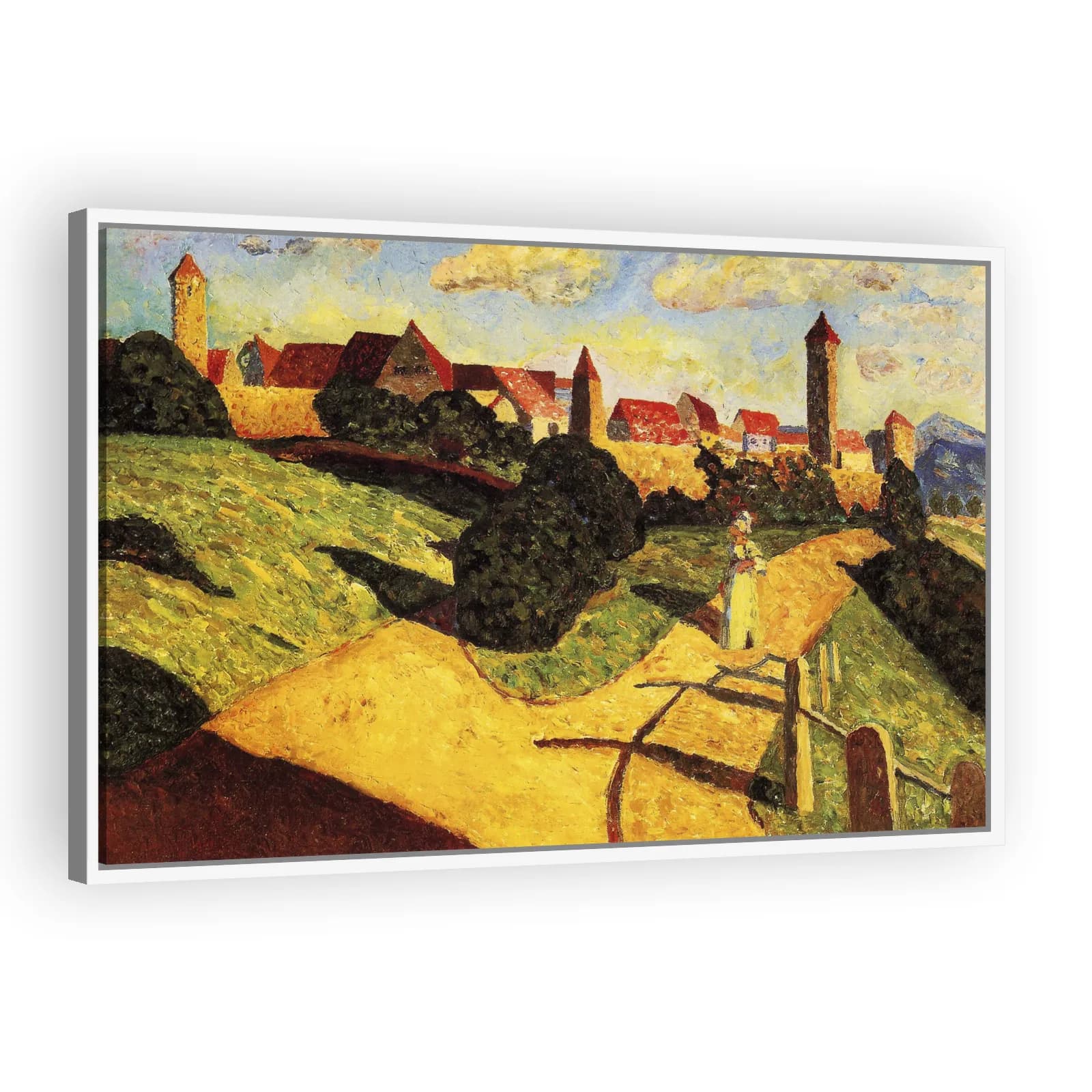 Old Town II by Wassily Kandinsky - view 5 thumbnail