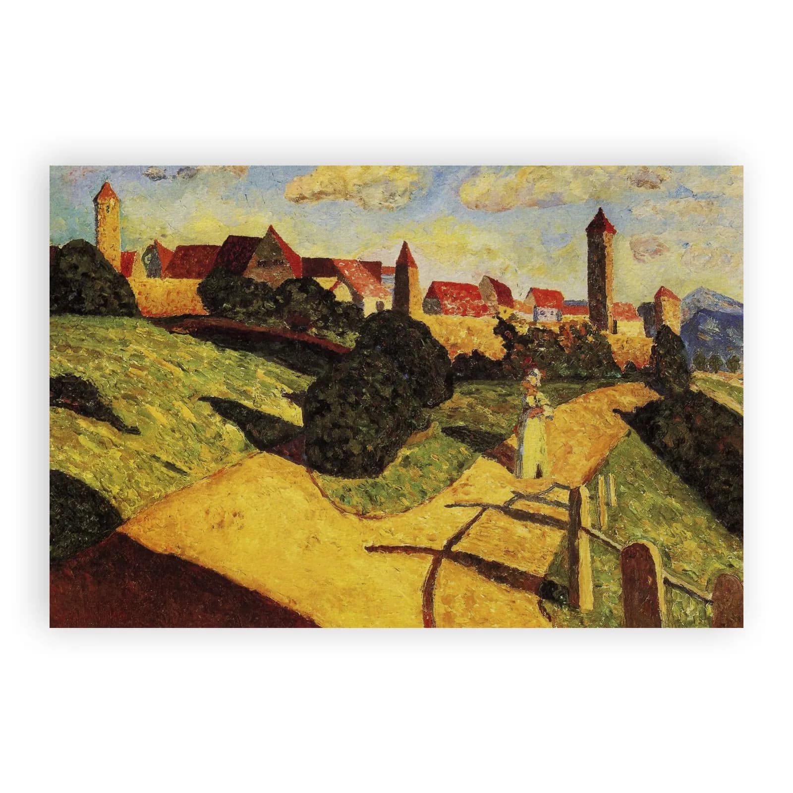 Old Town II by Wassily Kandinsky - view 6 thumbnail