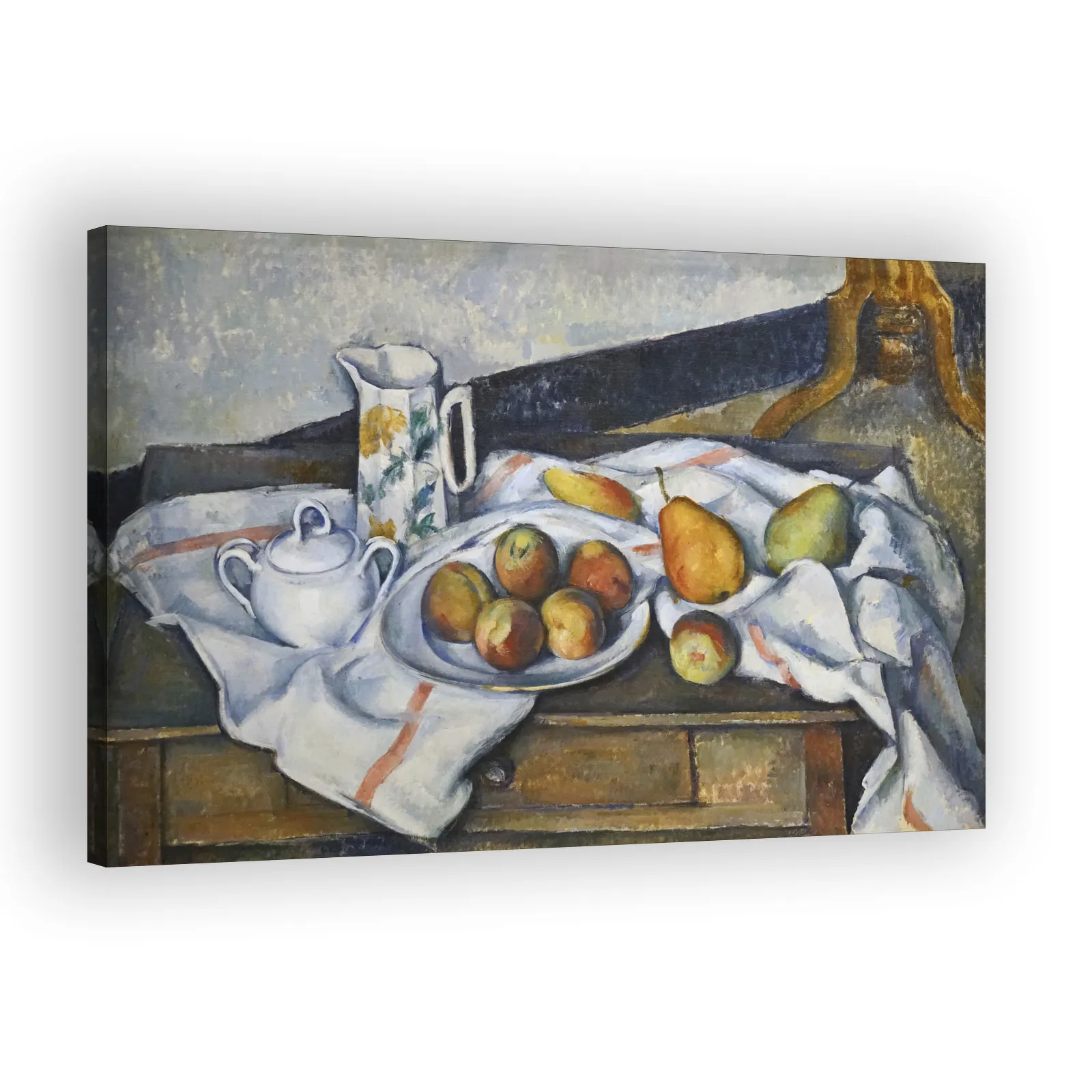 Peaches and Pears by Paul Cezanne - view 2 thumbnail