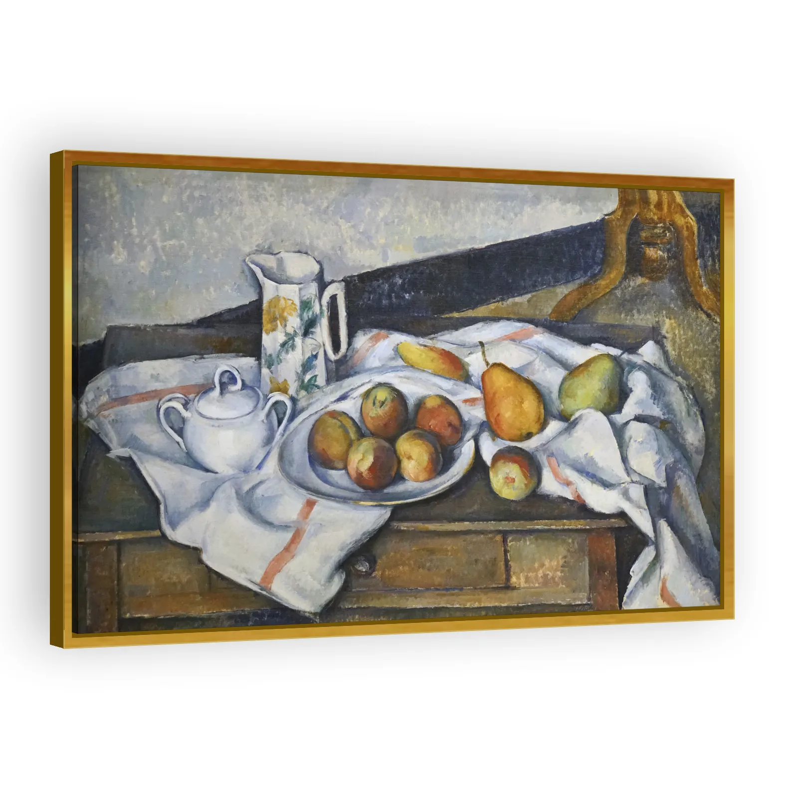 Peaches and Pears by Paul Cezanne - view 3 thumbnail