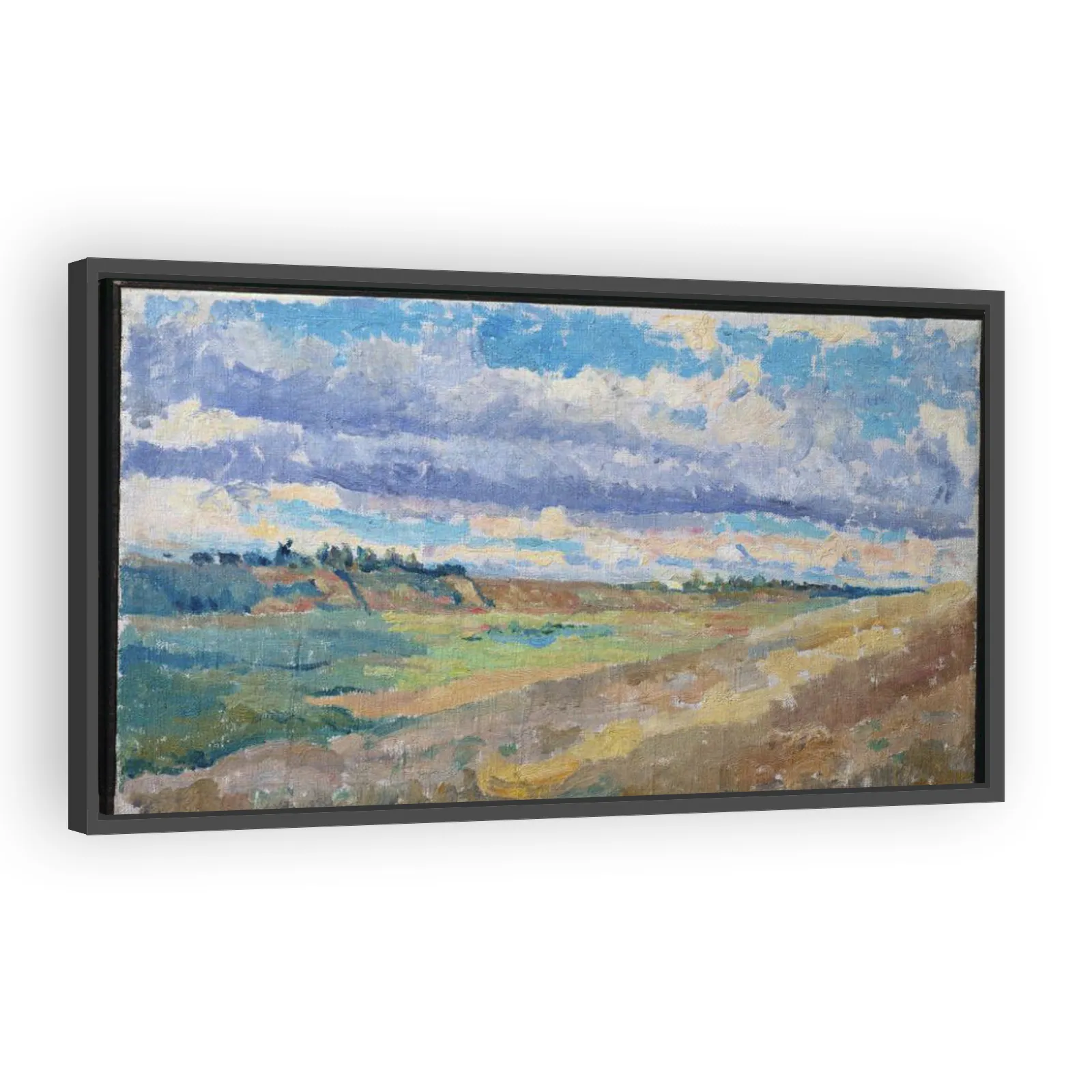 Landscape, Fields by Kazimir Malevich