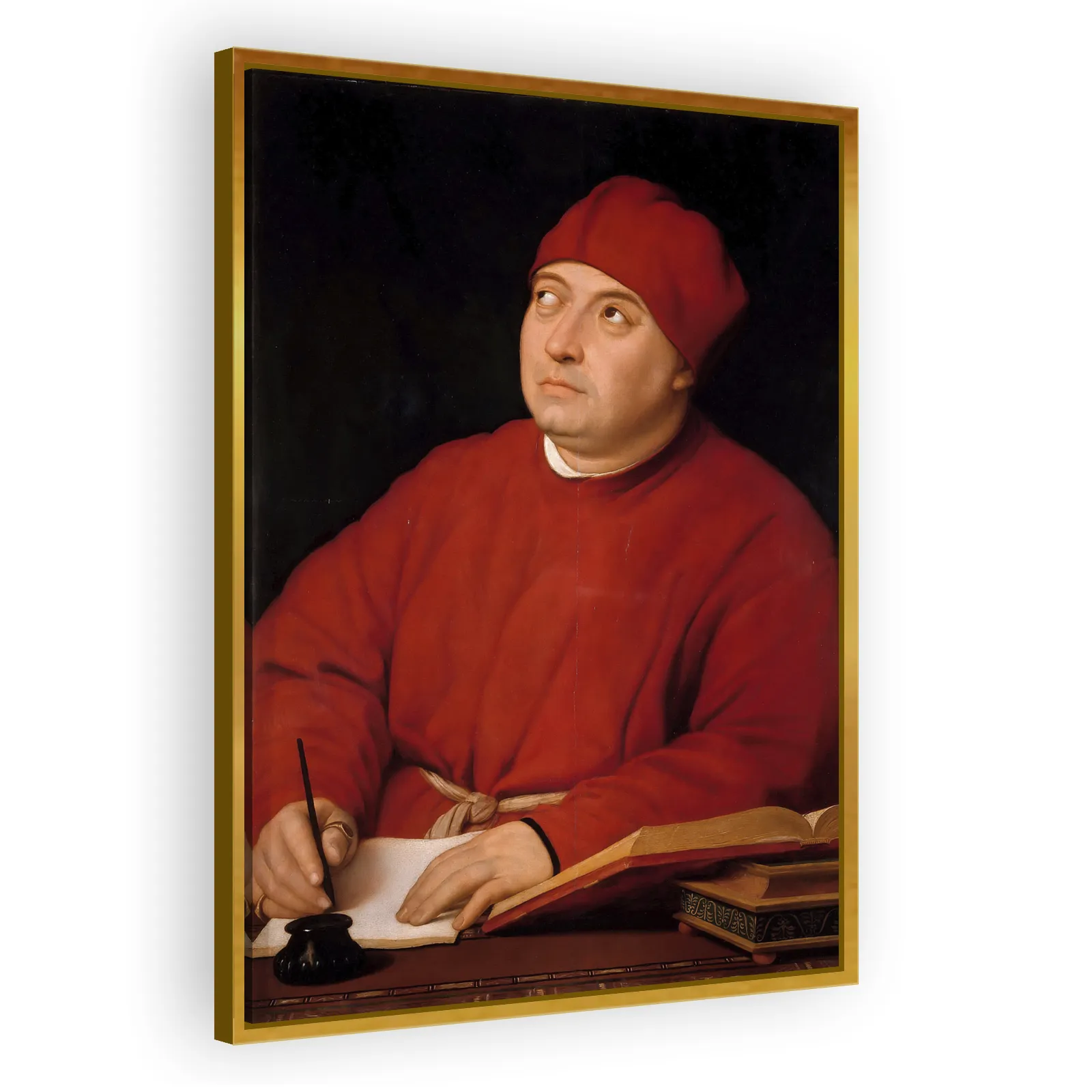 Portrait of Tommaso Inghirami (Fedra) by Raphael - view 3 thumbnail