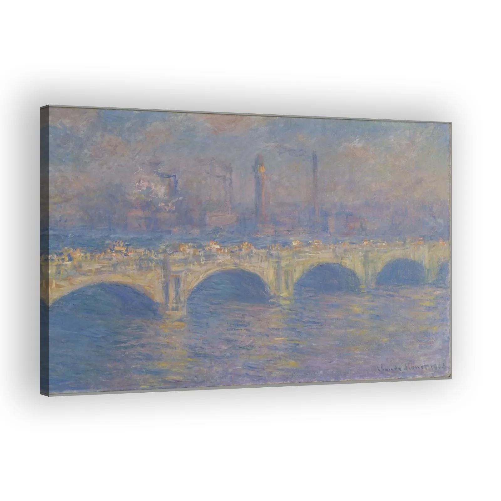 Waterloo Bridge, London by Claude Monet - view 2 thumbnail