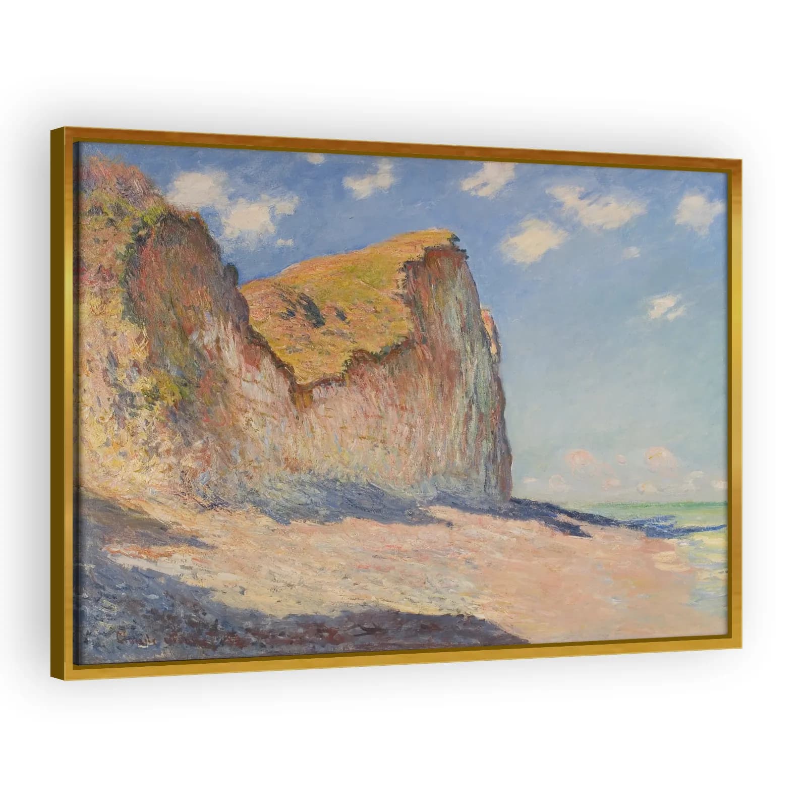 Cliffs near Pourville by Claude Monet - view 3 thumbnail