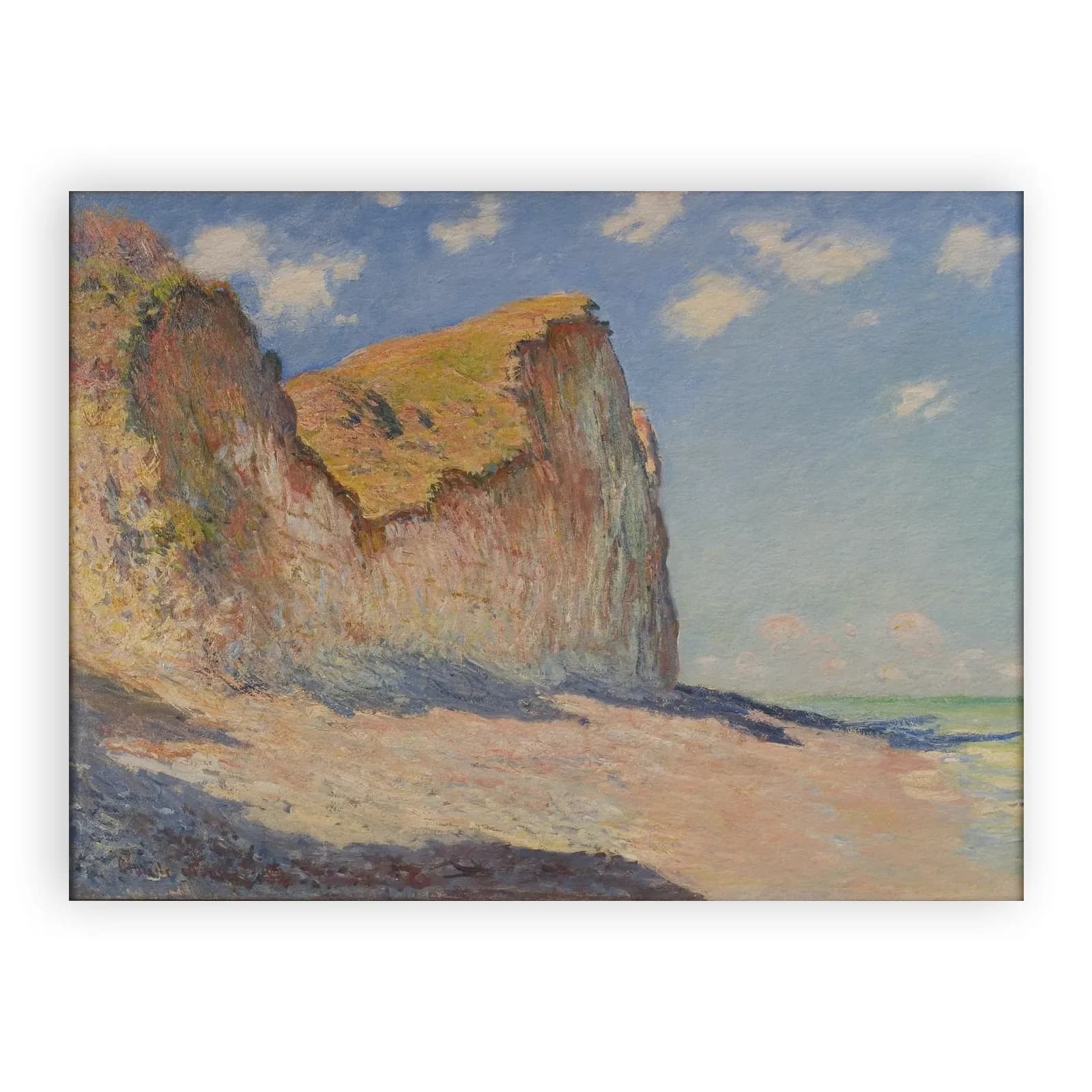 Cliffs near Pourville by Claude Monet - view 6 thumbnail