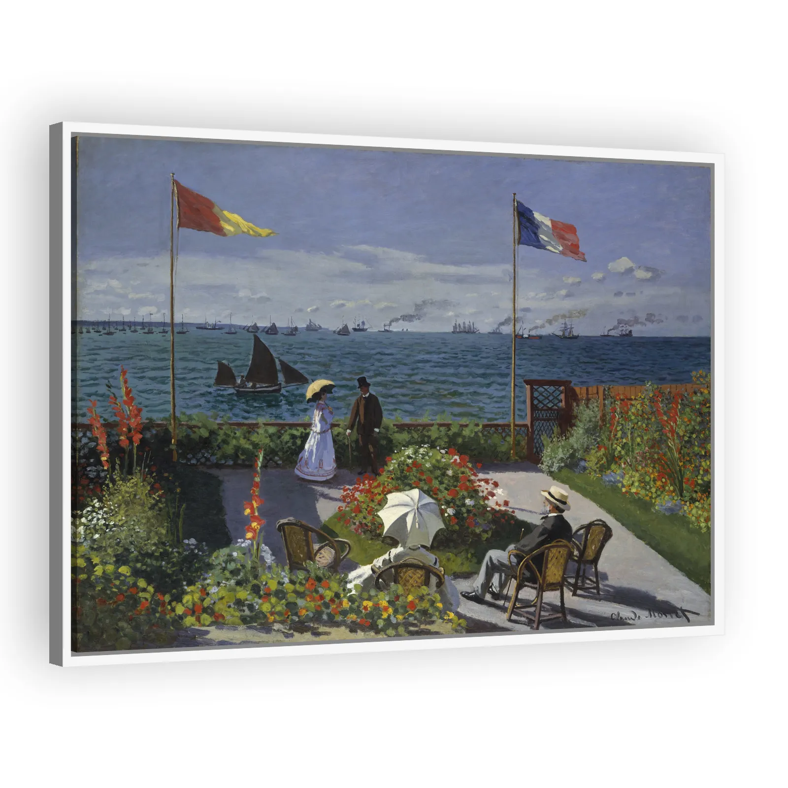 Garden at Sainte-Adresse by Claude Monet - view 5 thumbnail