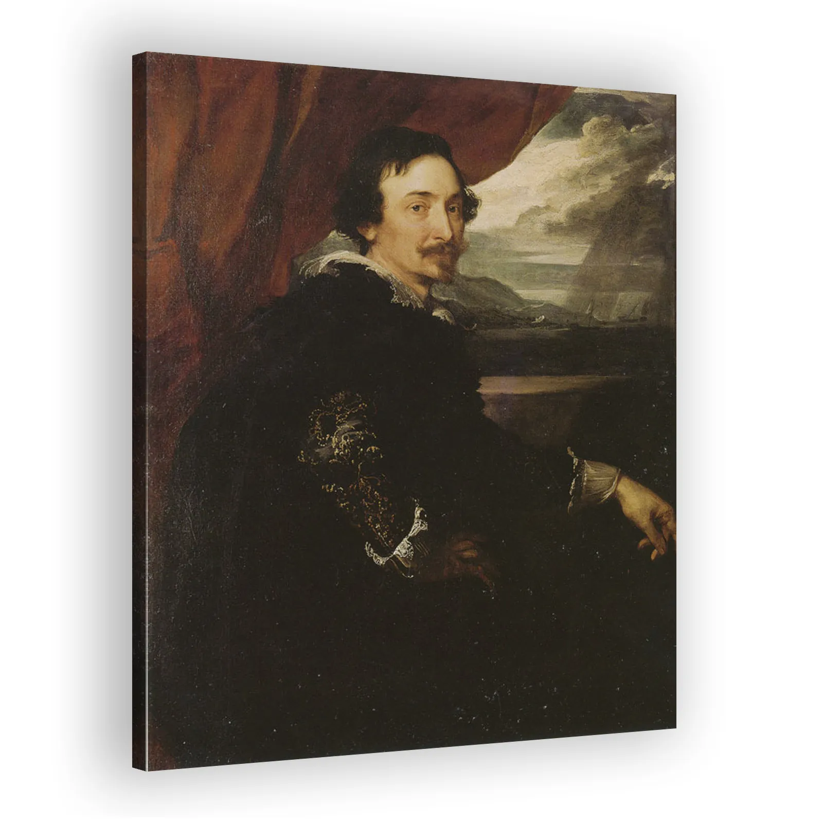 Portrait of Lucas van Uffelen (1586–1638) by Anthony Van Dyck - view 2 thumbnail