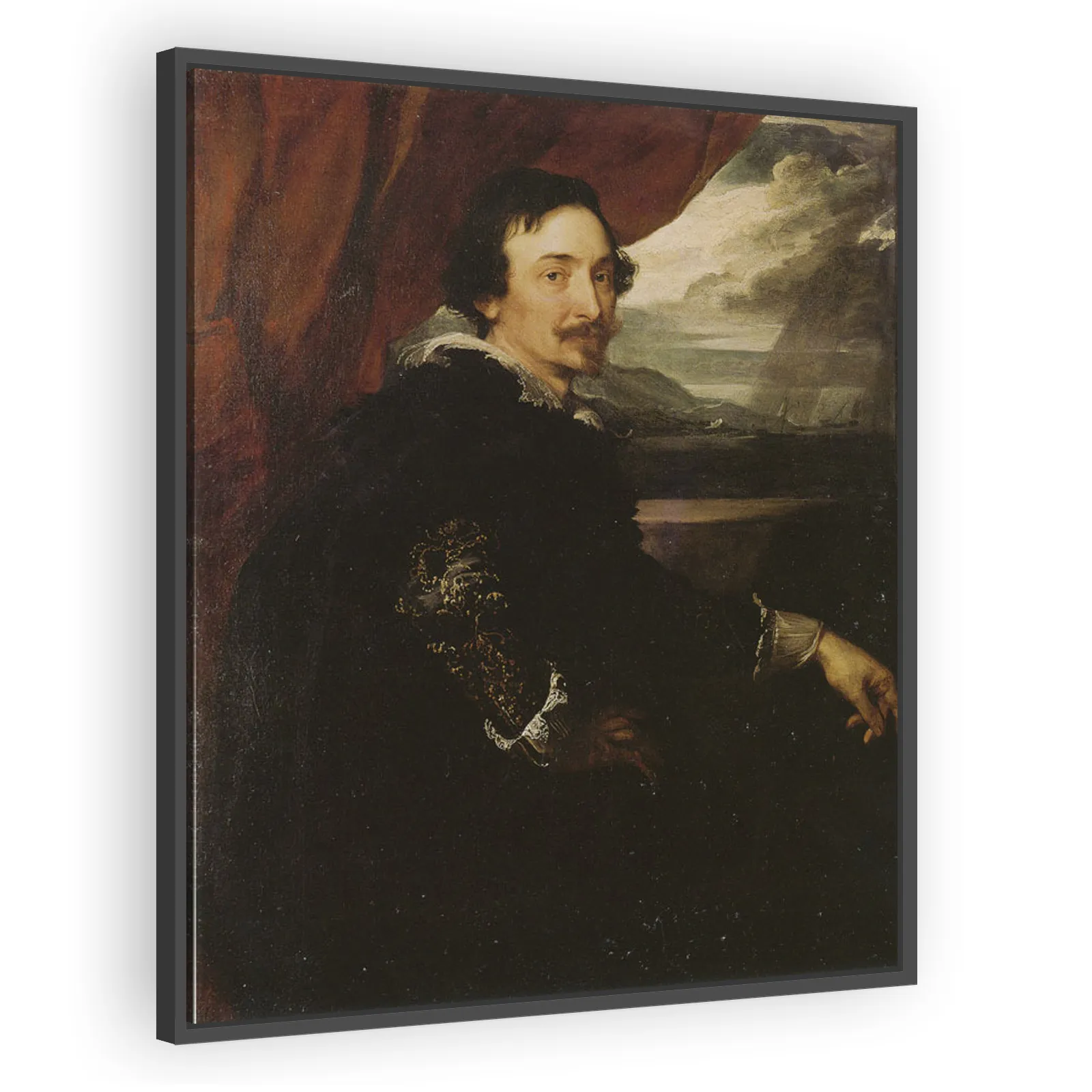 Portrait of Lucas van Uffelen (1586–1638) by Anthony Van Dyck