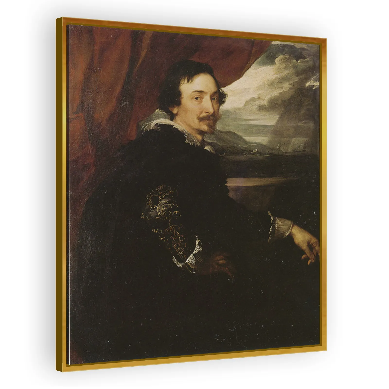 Portrait of Lucas van Uffelen (1586–1638) by Anthony Van Dyck - view 3 thumbnail