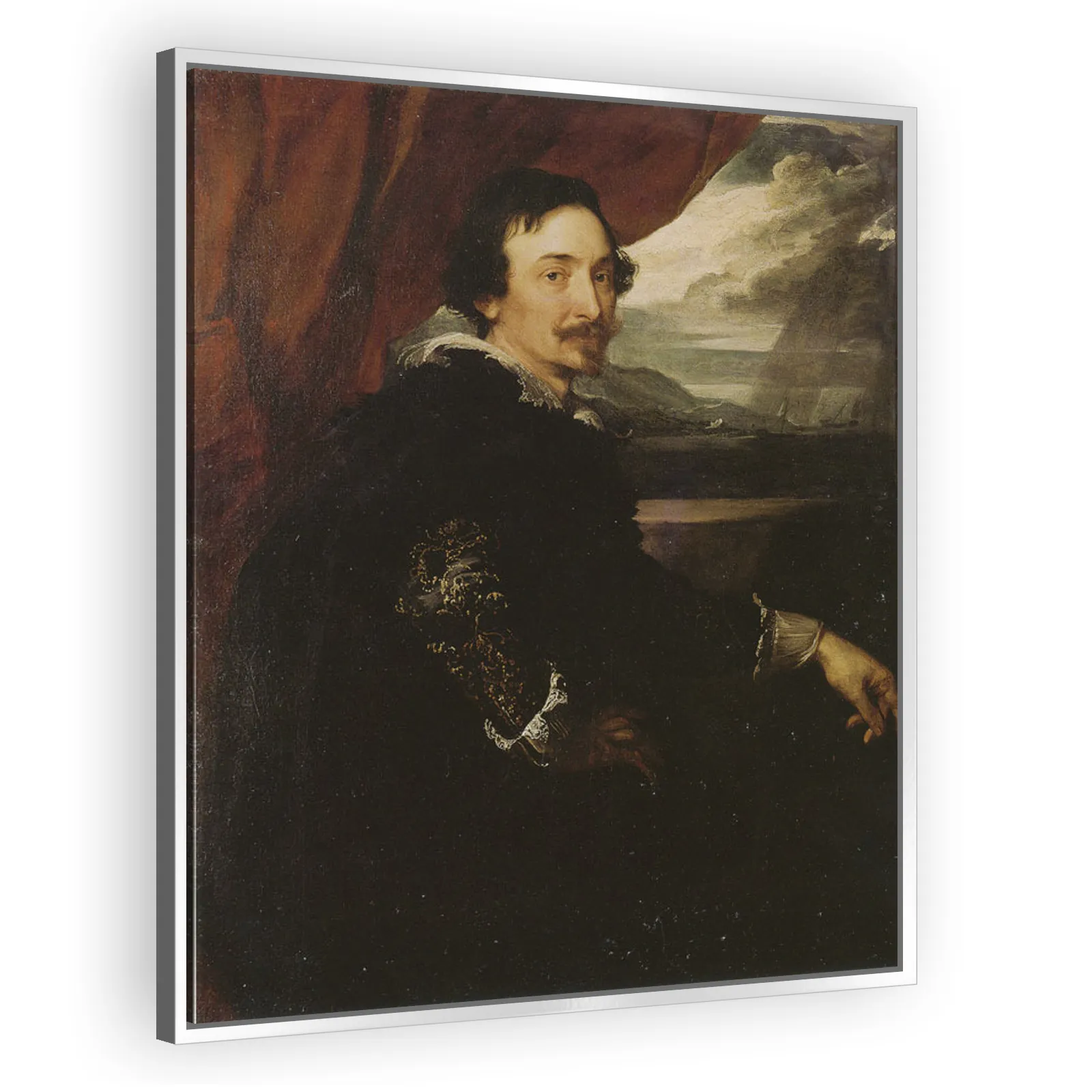 Portrait of Lucas van Uffelen (1586–1638) by Anthony Van Dyck - view 4 thumbnail