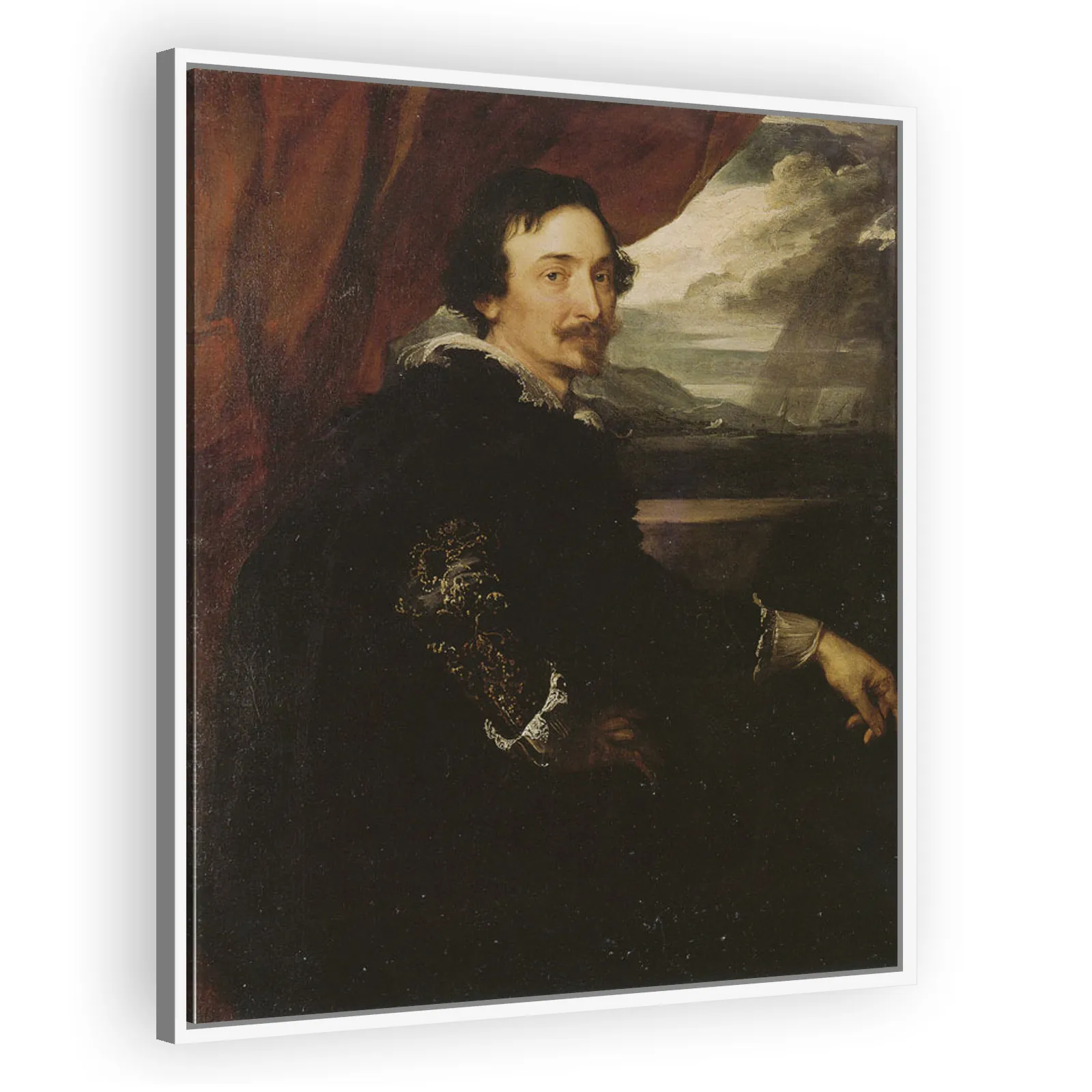 Portrait of Lucas van Uffelen (1586–1638) by Anthony Van Dyck - view 5 thumbnail