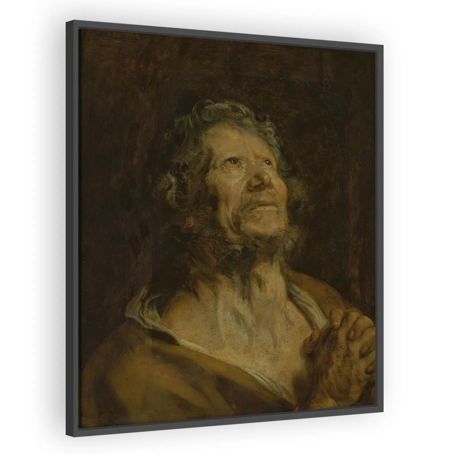 An Apostle with Folded Hands by Anthony Van Dyck