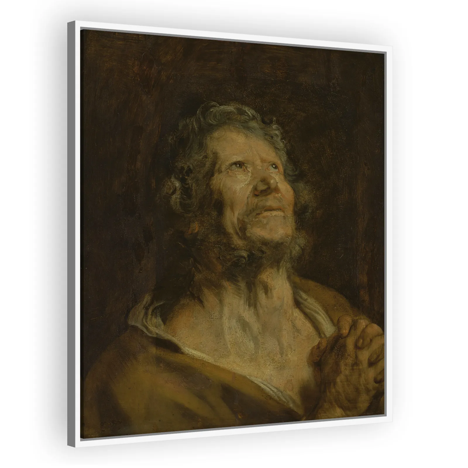 An Apostle with Folded Hands by Anthony Van Dyck - view 5 thumbnail