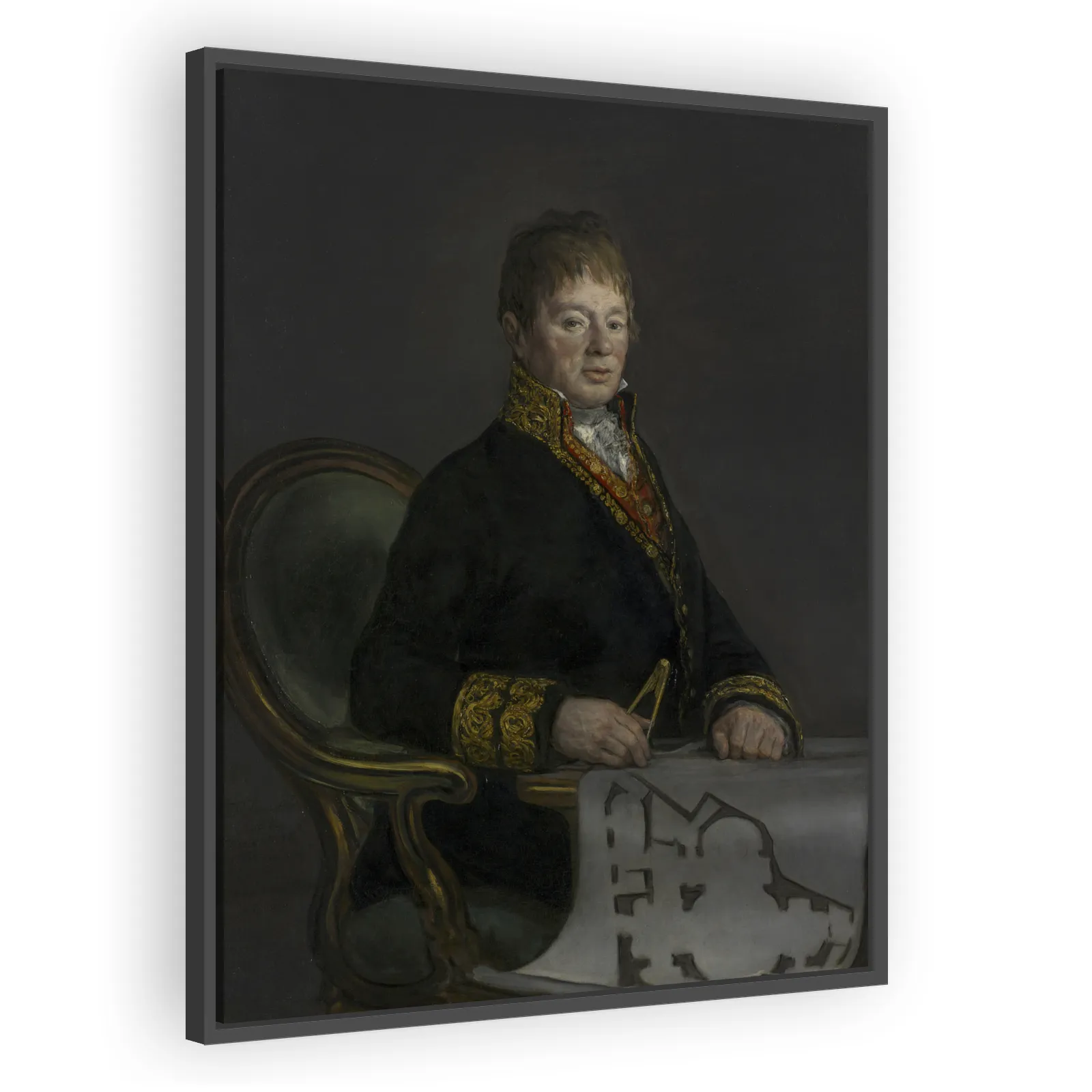 Portrait of Juan Antonio Cuervo by Francisco Goya