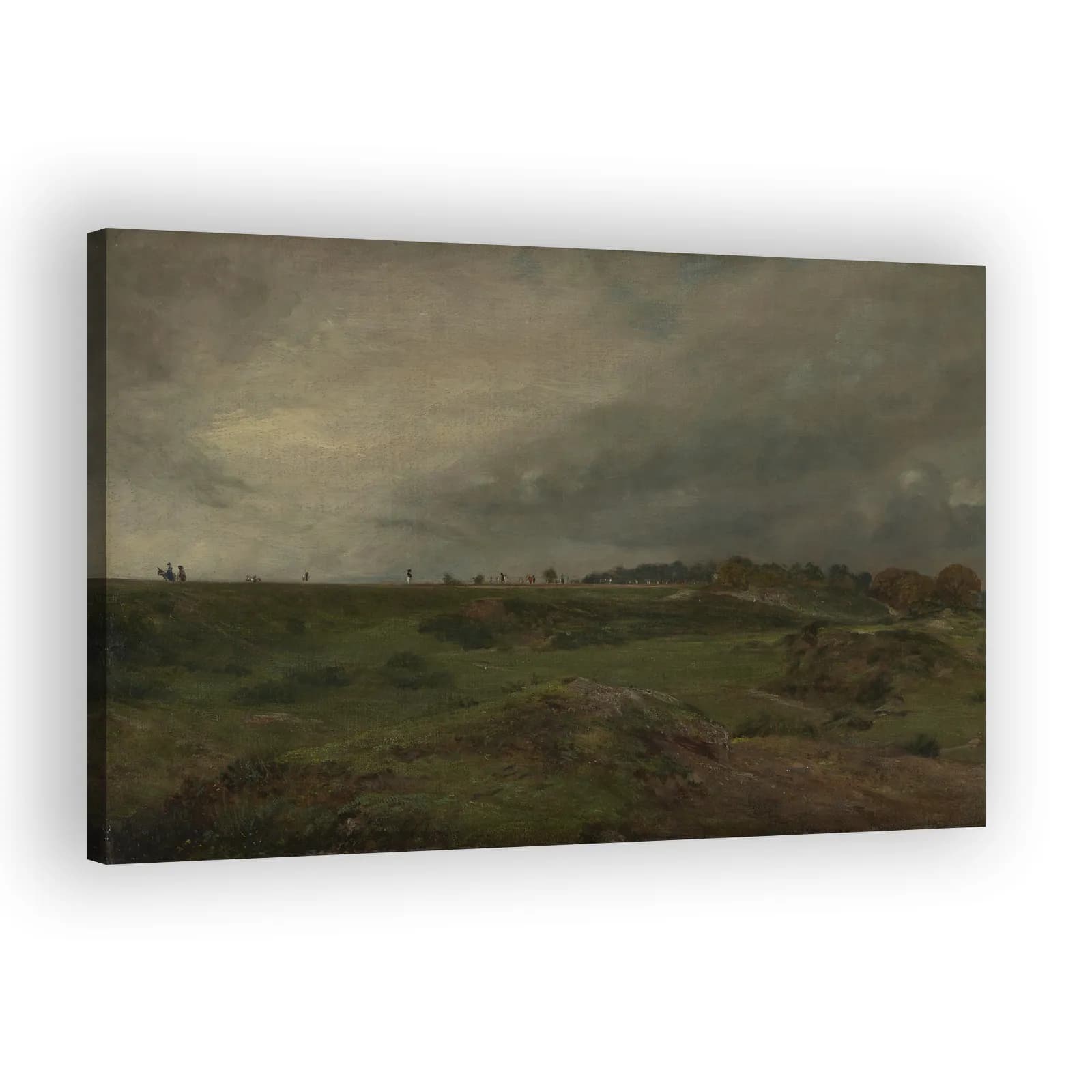 A Road across Hampstead Heath by John Constable - view 2 thumbnail