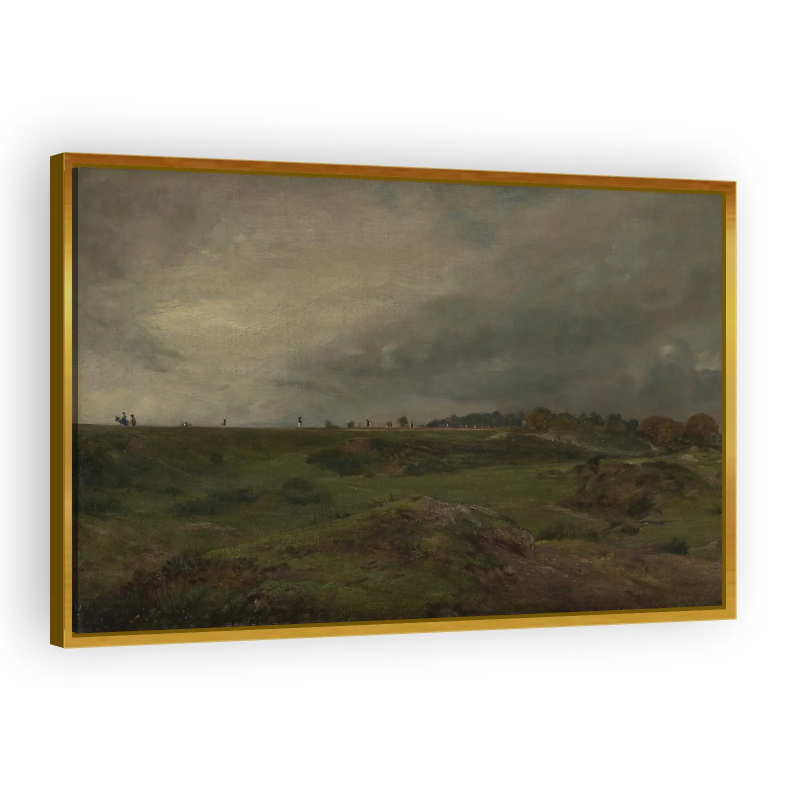 A Road across Hampstead Heath by John Constable - view 3 thumbnail