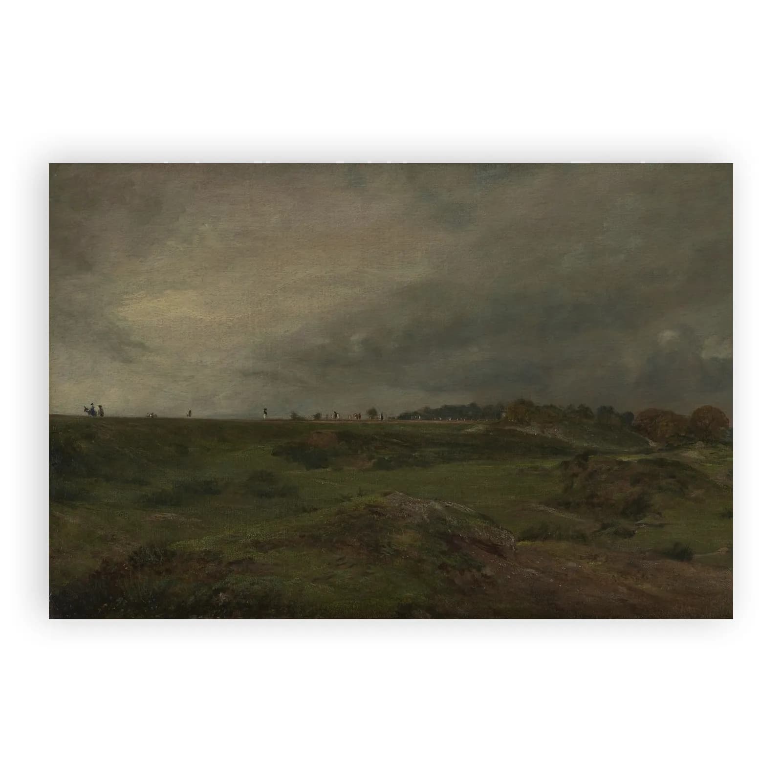 A Road across Hampstead Heath by John Constable - view 6 thumbnail