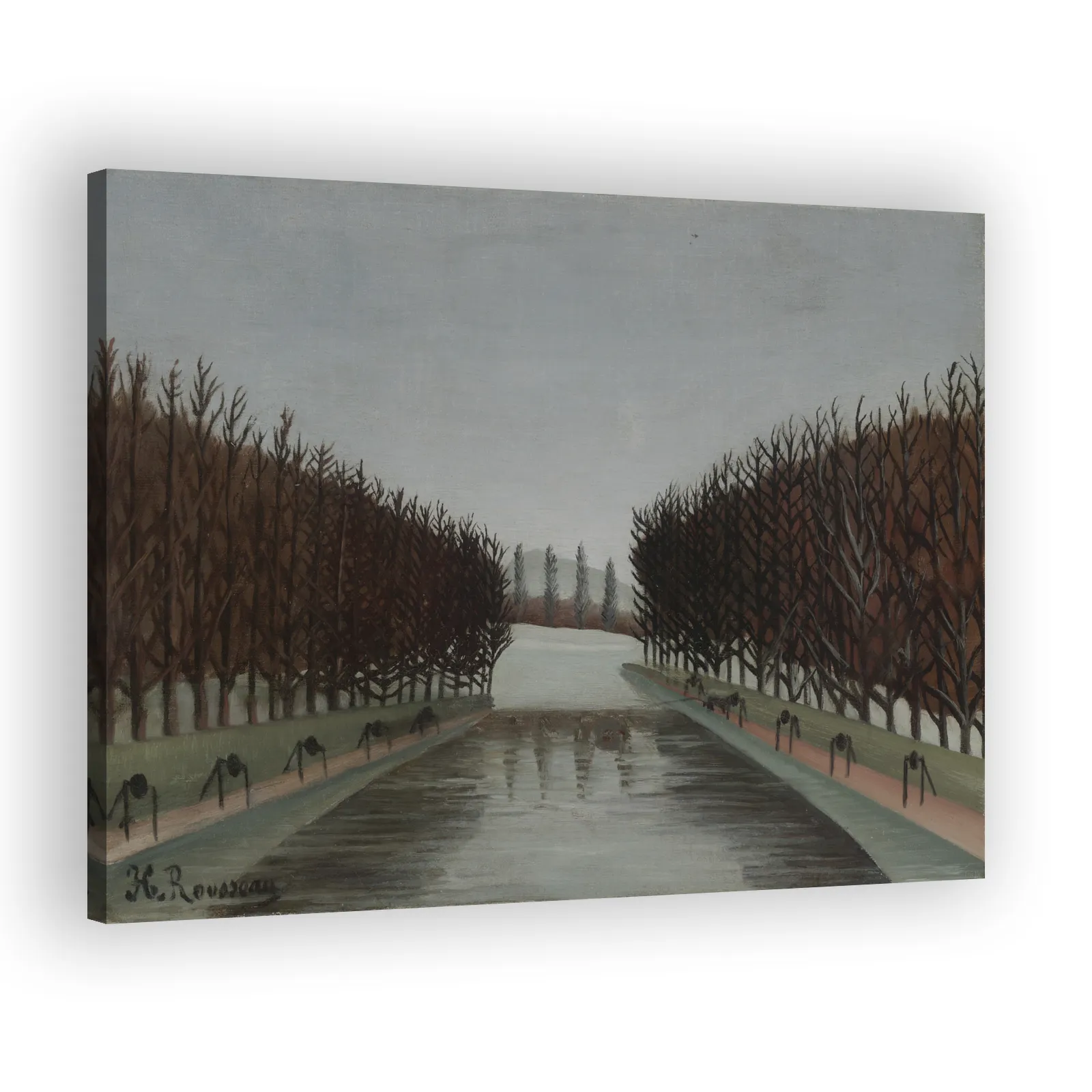Le canal by Henri Rousseau - view 2 thumbnail