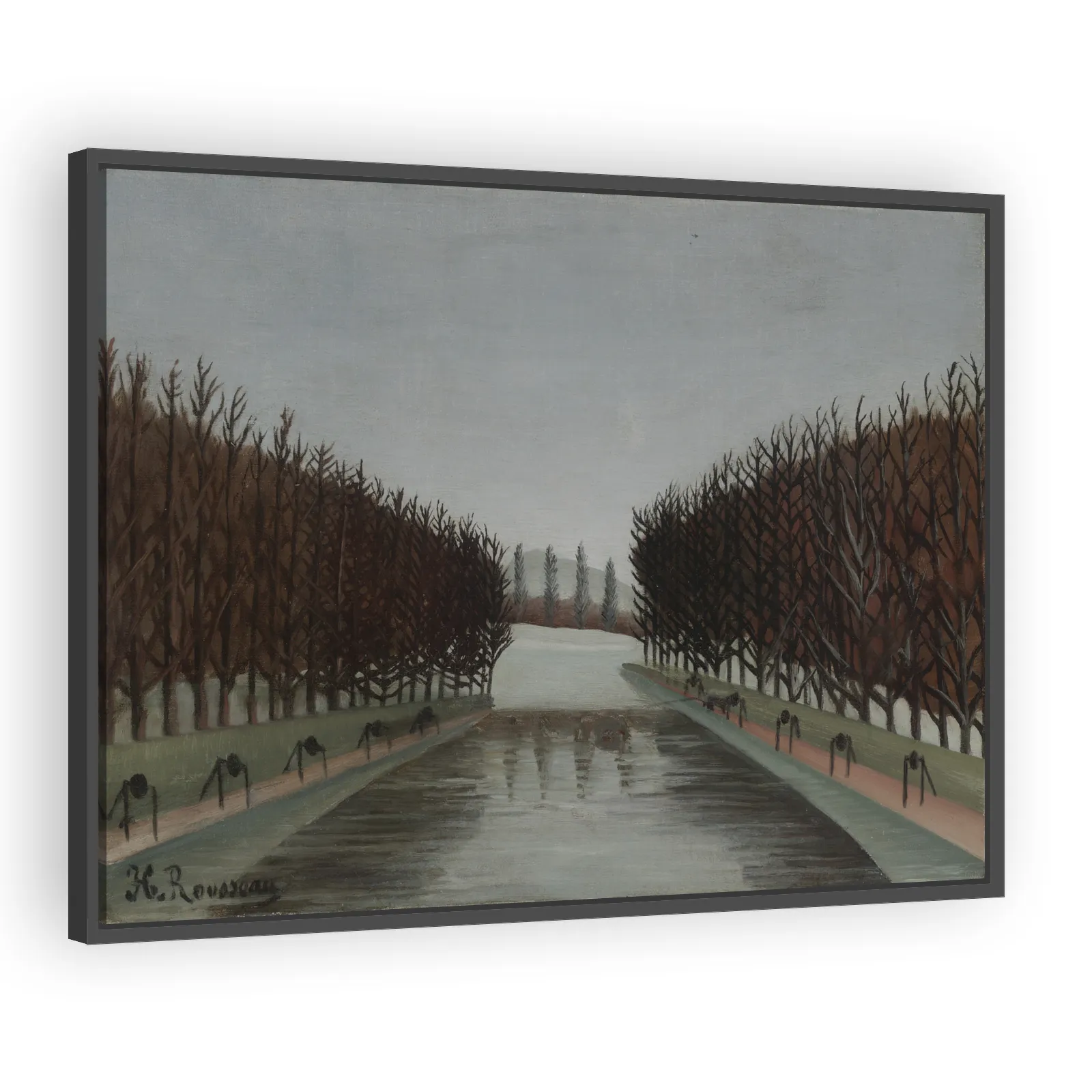 Le canal by Henri Rousseau