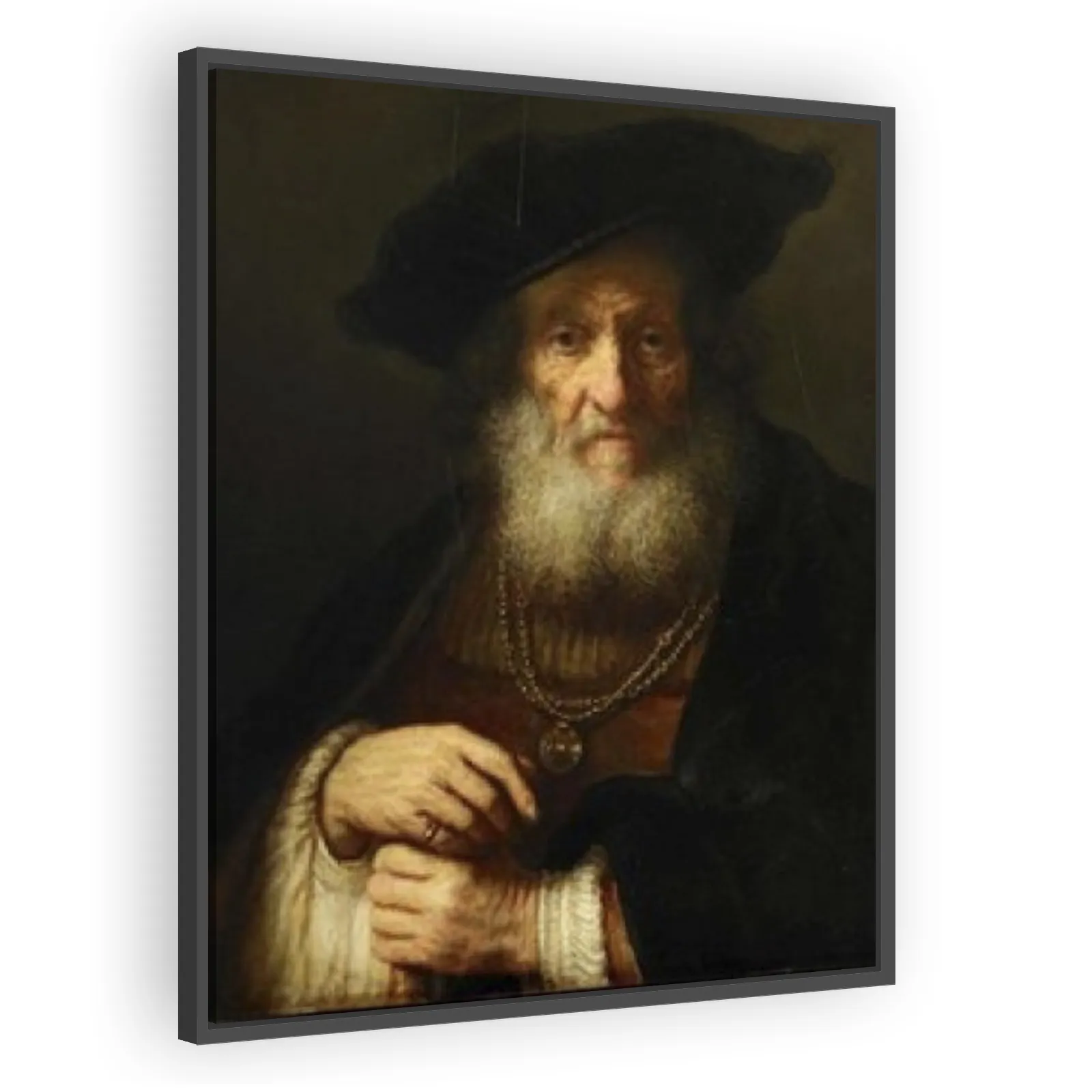 Boaz and Ruth by Rembrandt Van Rijn