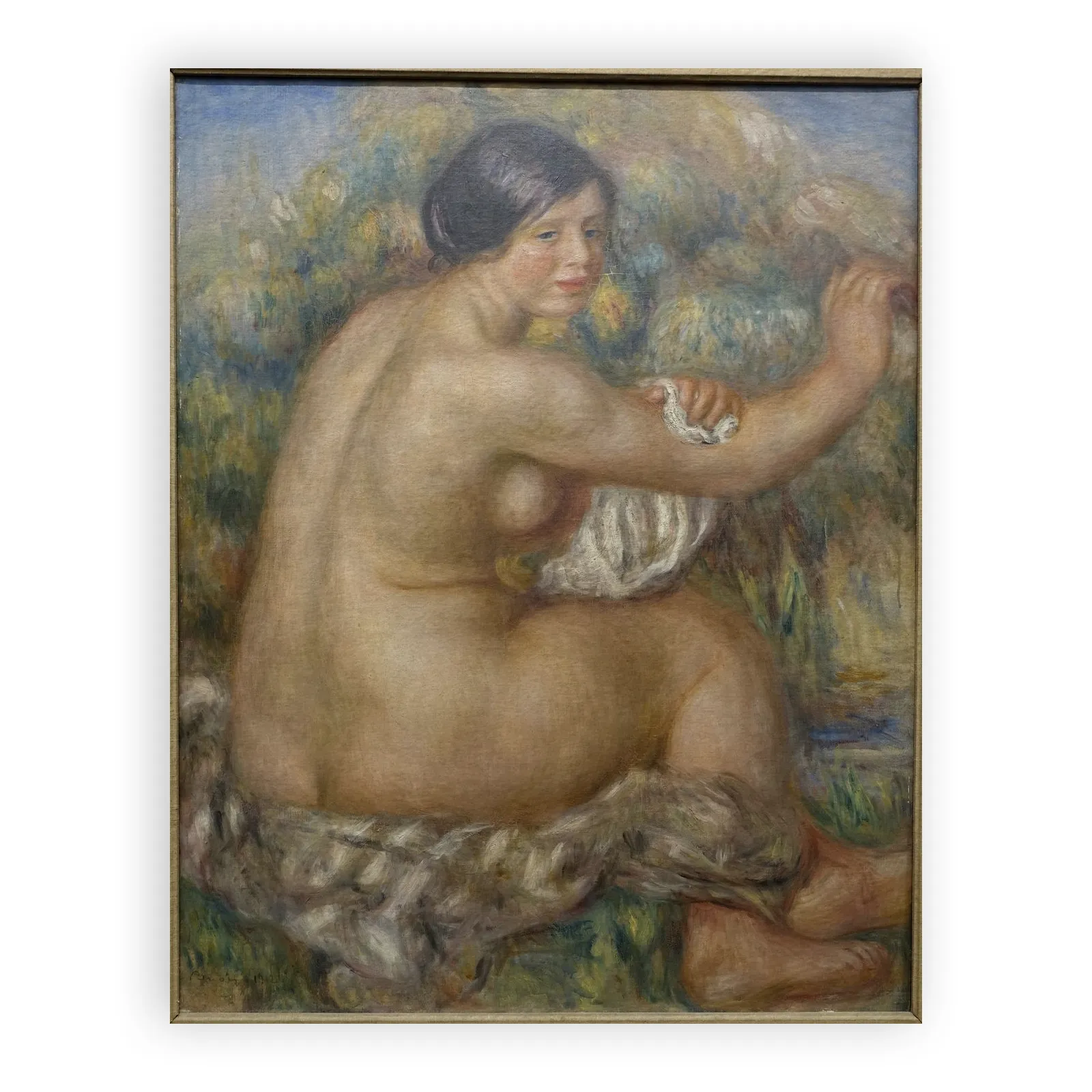 Banhista enxugando o braço direito by Pierre Auguste Renoir - view 6 thumbnail