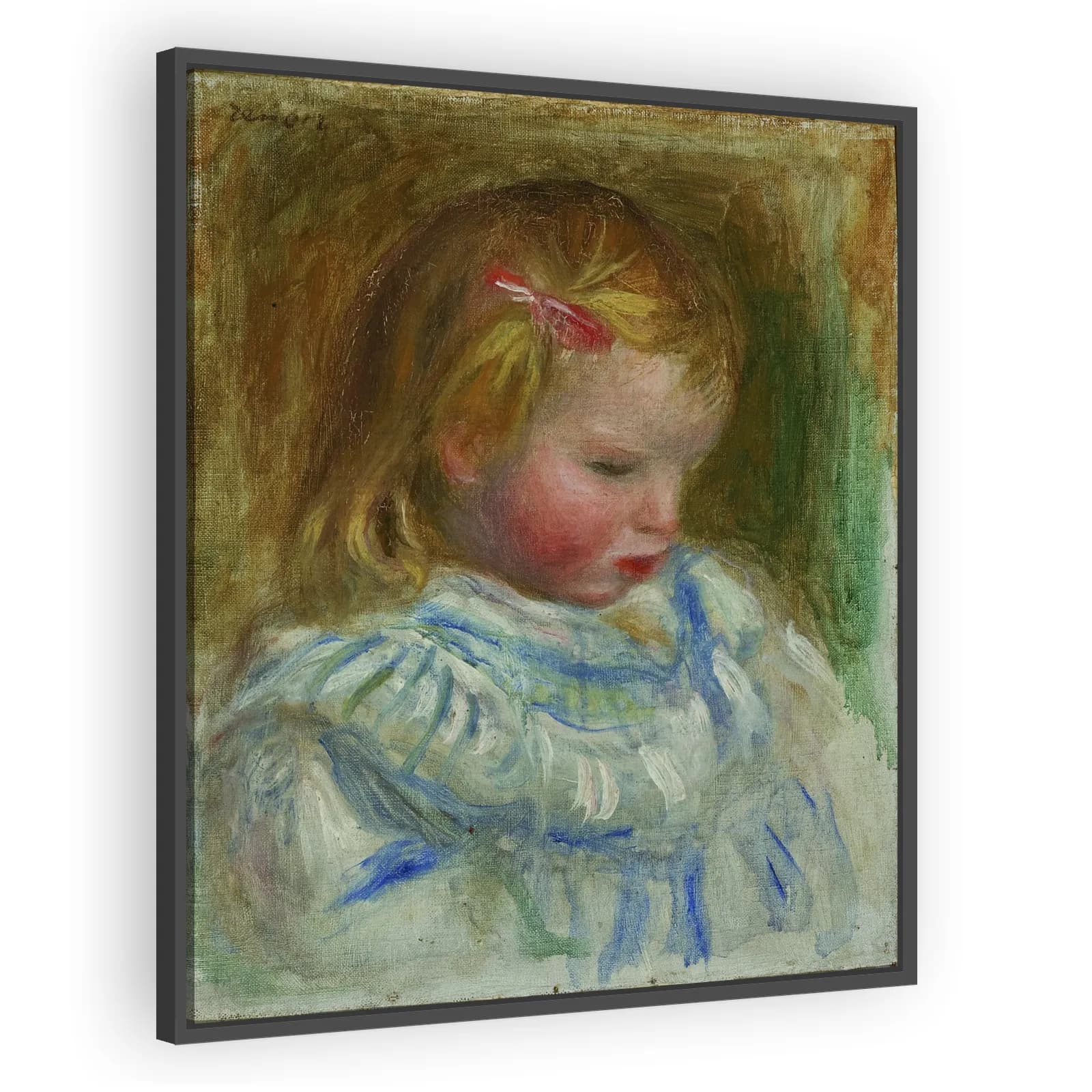Portrait of Coco by Pierre Auguste Renoir