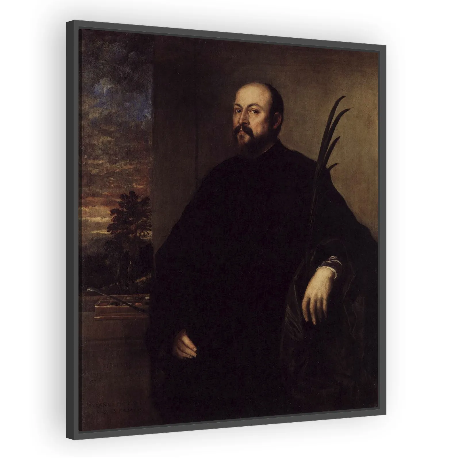 Portrait of the paint-dealer Alvise dalla Scala by Titian