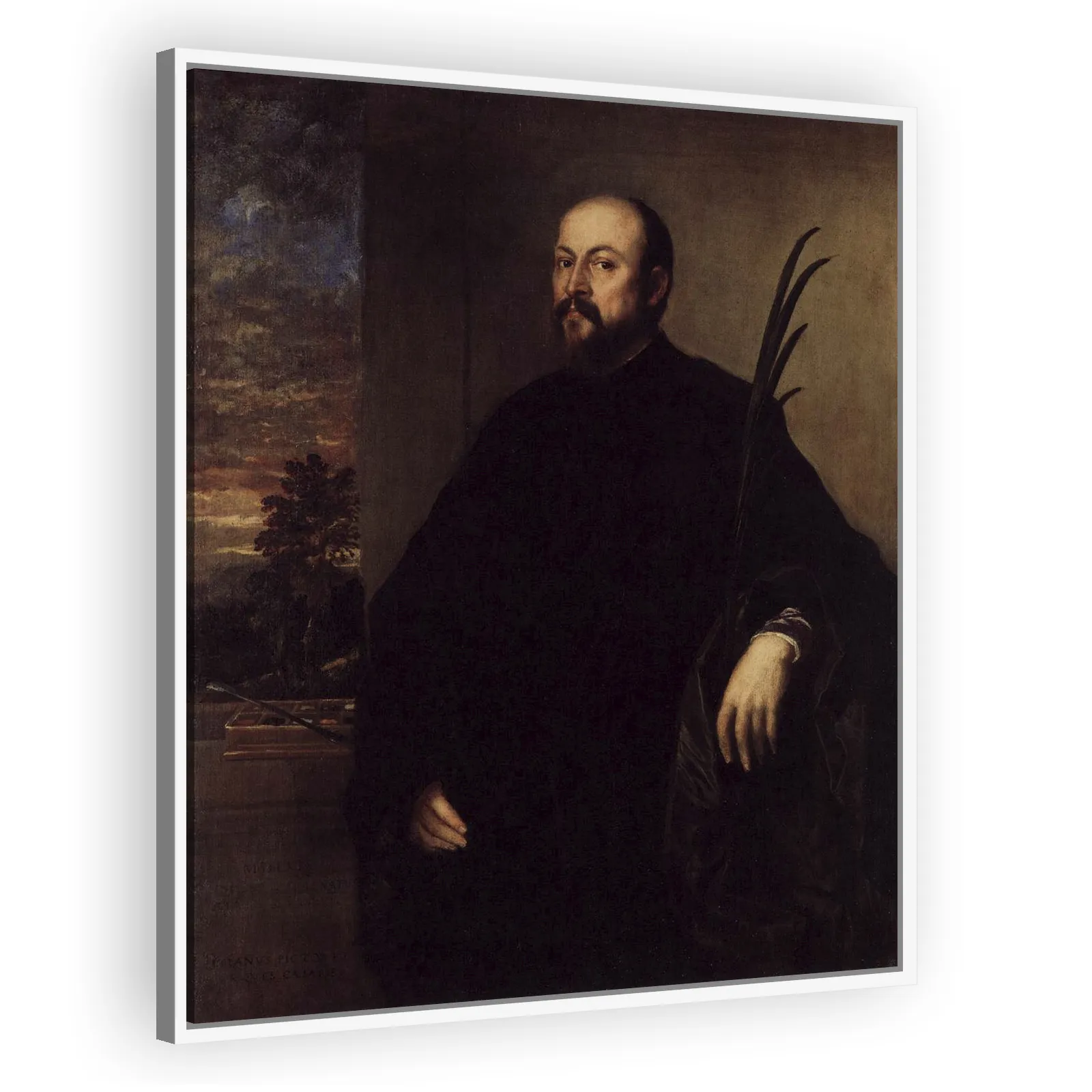 Portrait of the paint-dealer Alvise dalla Scala by Titian - view 5 thumbnail
