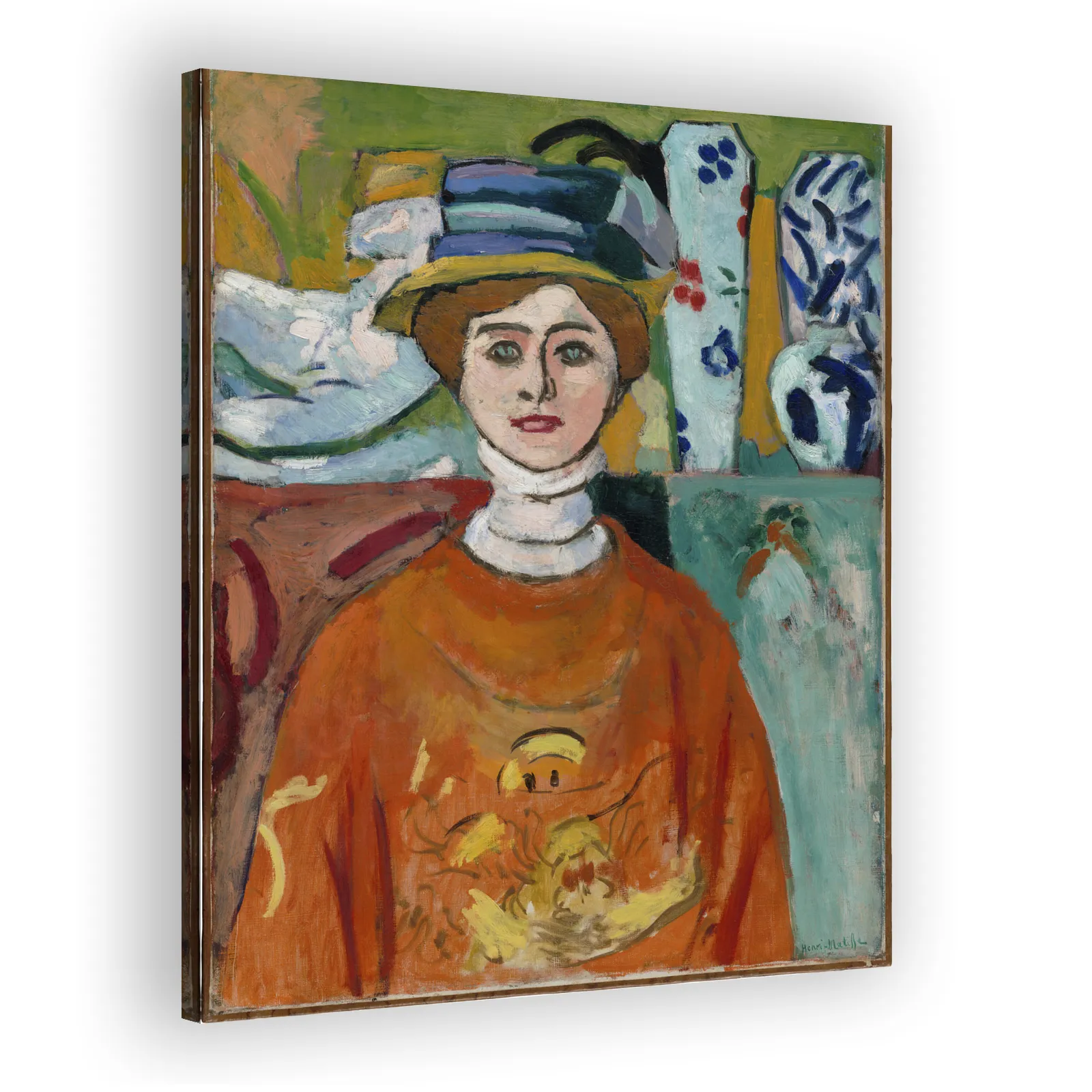 La fille aux yeux verts by Henri Matisse - view 2 thumbnail