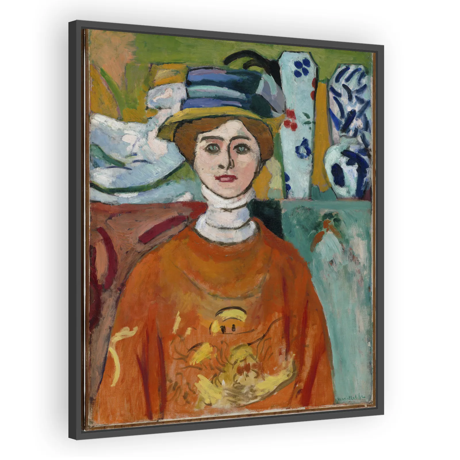 La fille aux yeux verts by Henri Matisse