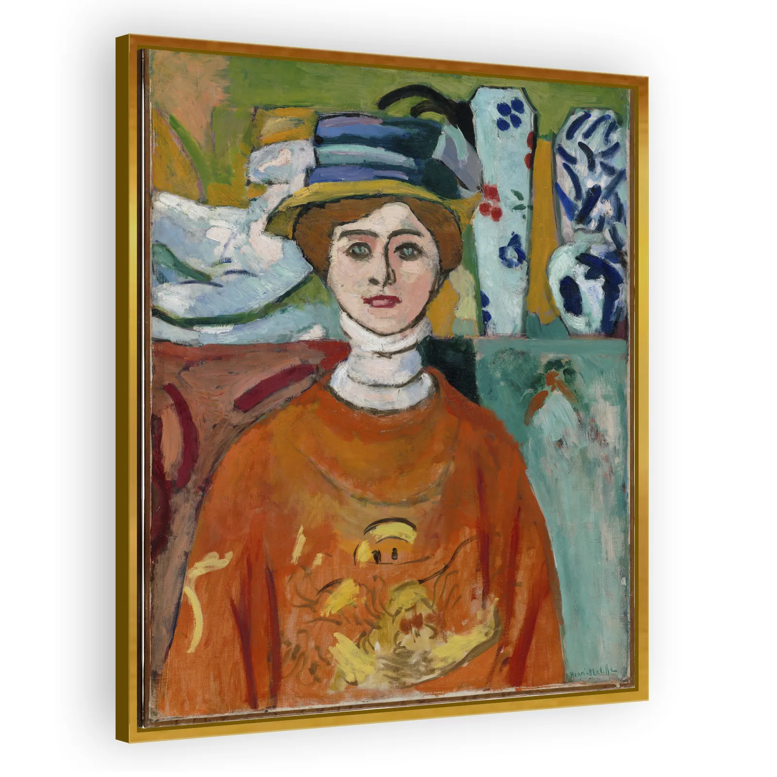 La fille aux yeux verts by Henri Matisse - view 3 thumbnail