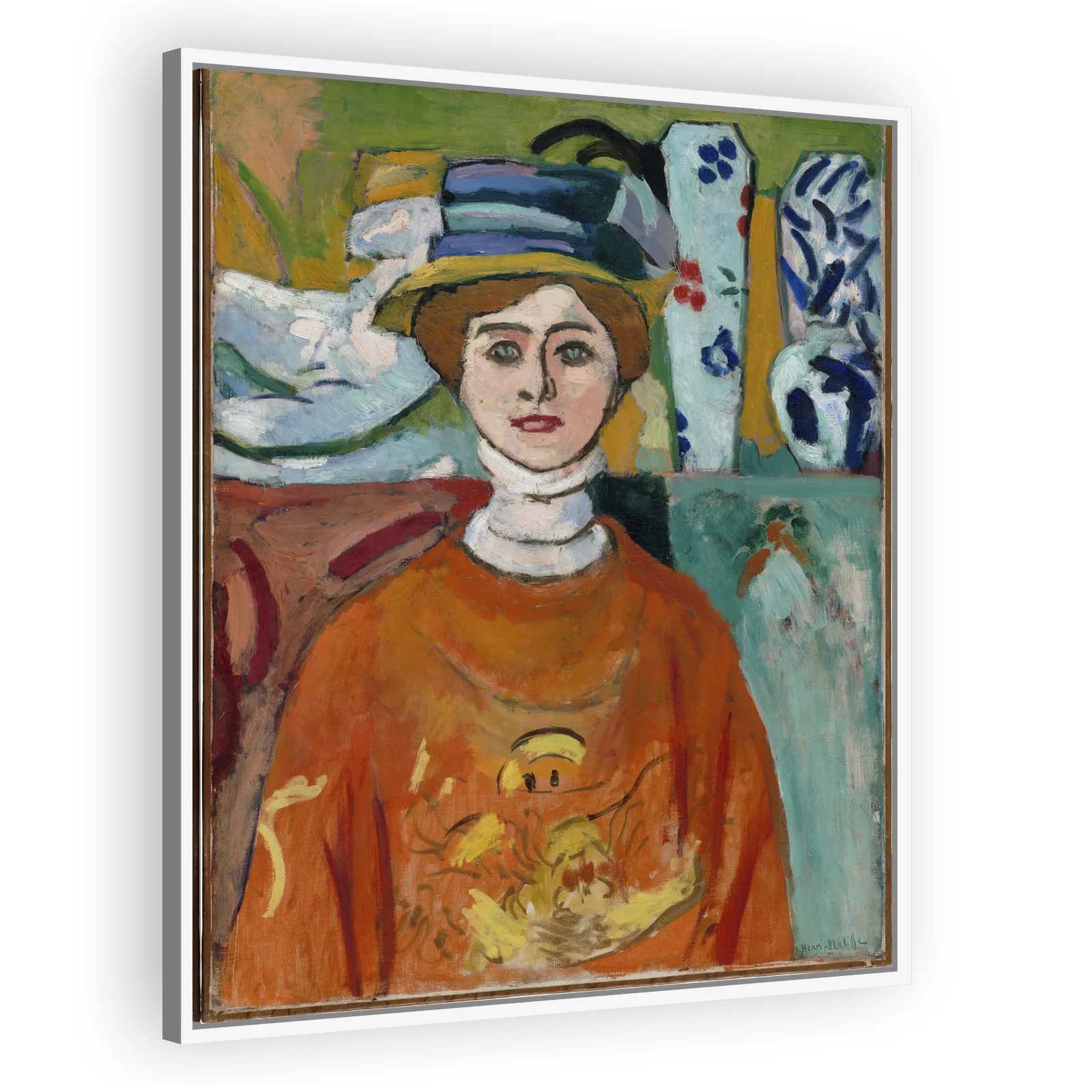 La fille aux yeux verts by Henri Matisse - view 5 thumbnail