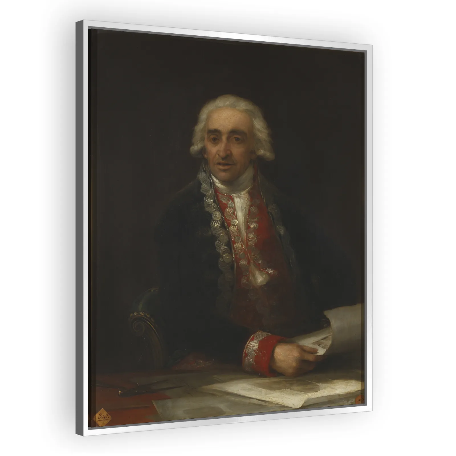 Portrait of Juan de Villanueva by Francisco Goya - view 4 thumbnail