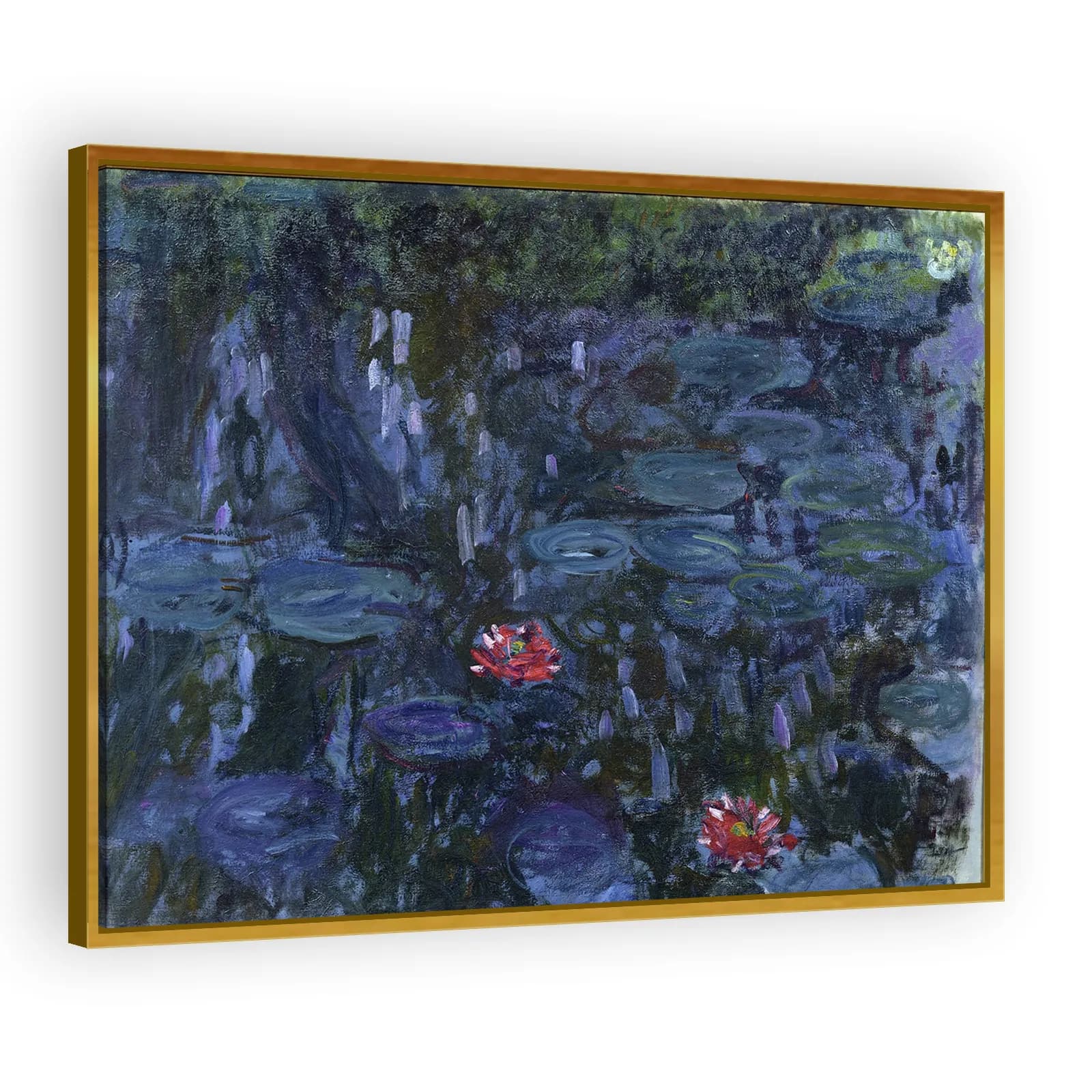 Seerosenteich, Spiegelung von Trauerweiden by Claude Monet - view 3 thumbnail