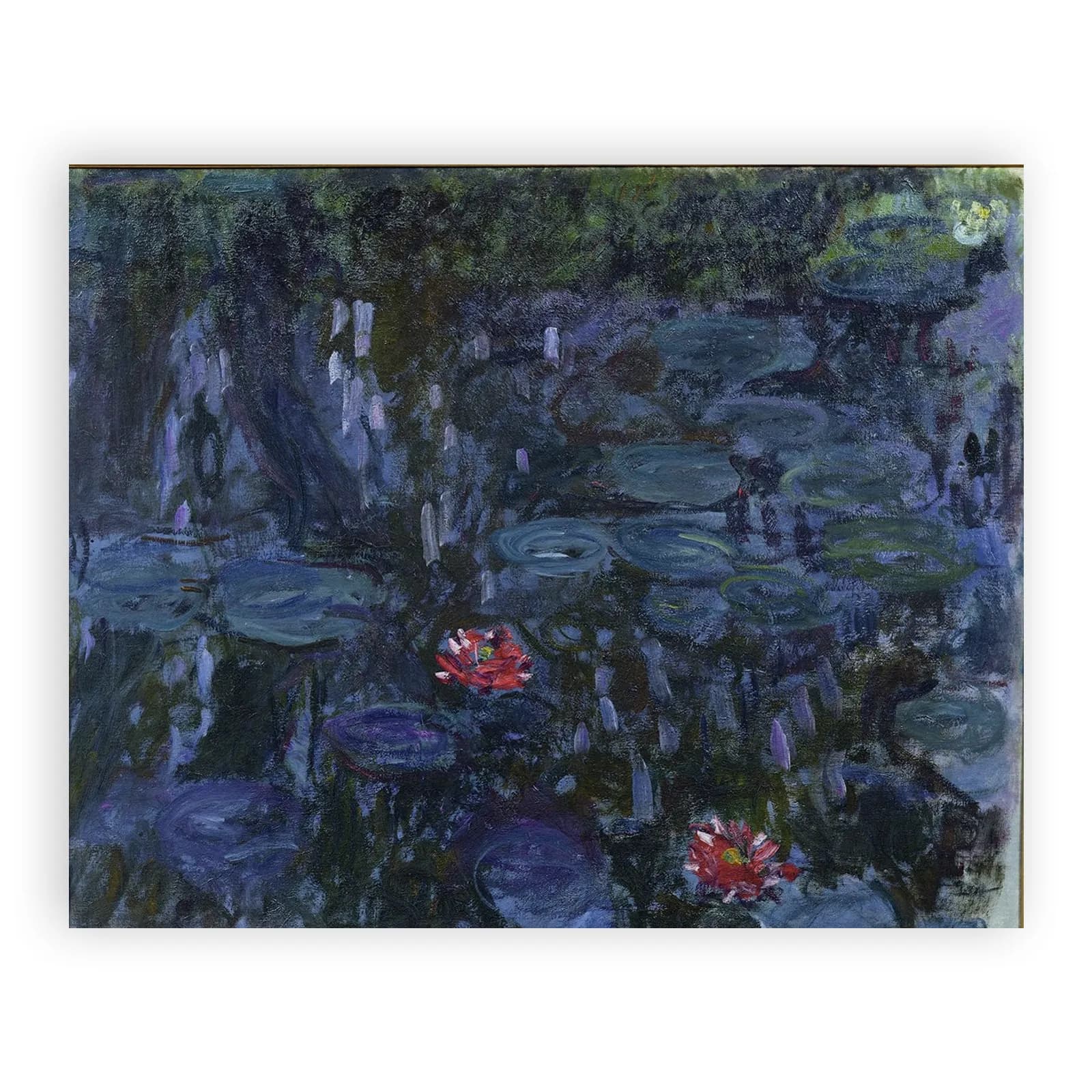 Seerosenteich, Spiegelung von Trauerweiden by Claude Monet - view 6 thumbnail