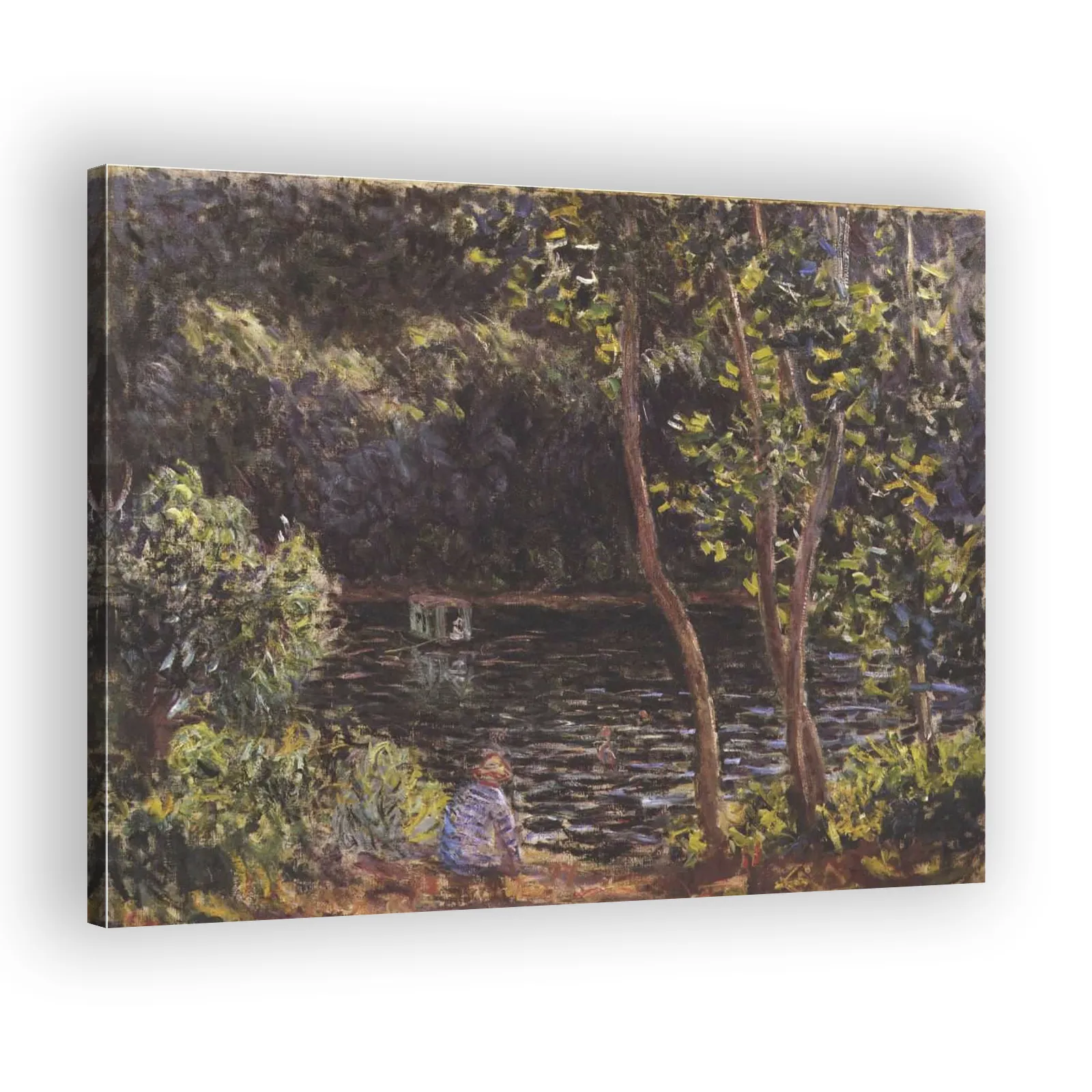 The Atelier Boat by Claude Monet - view 2 thumbnail
