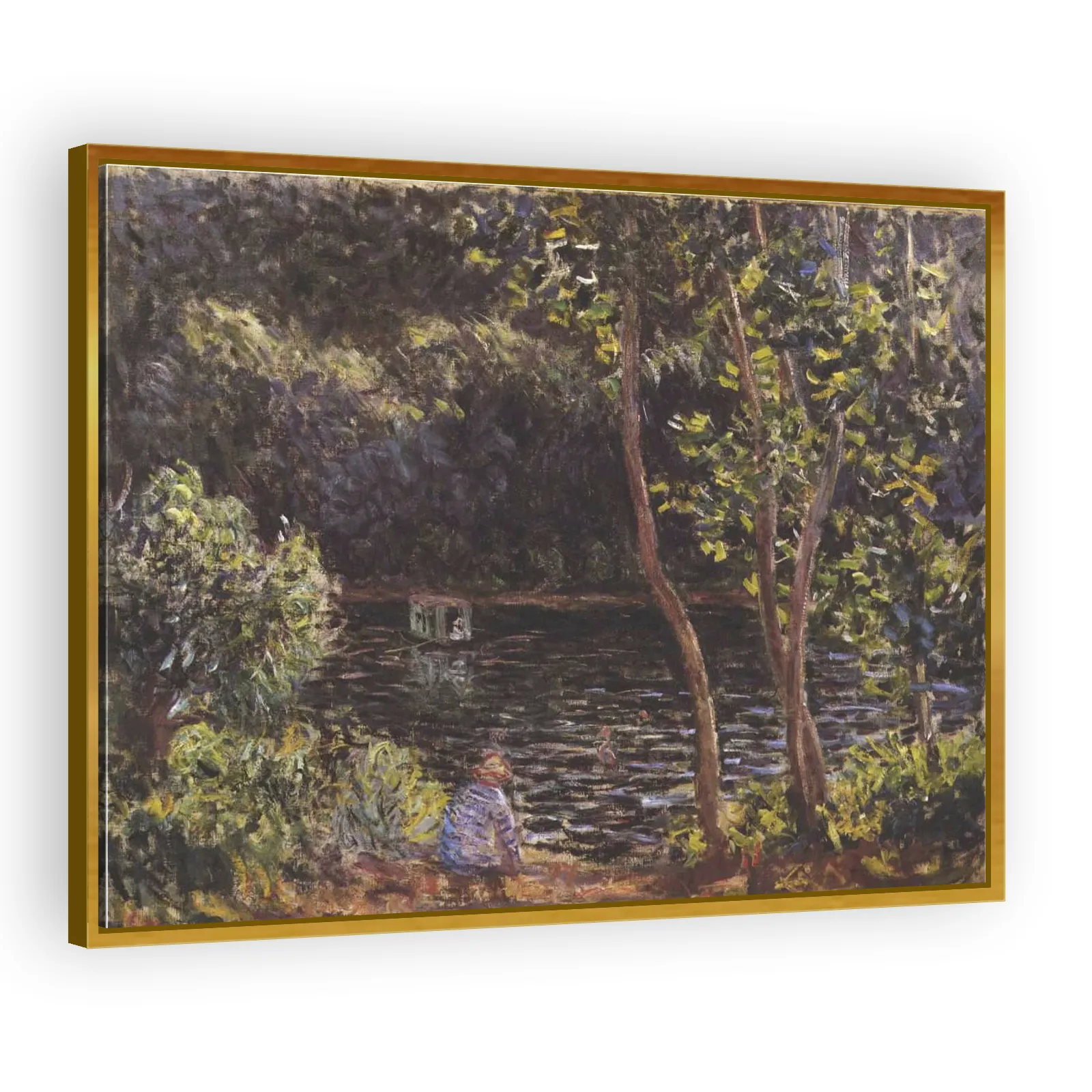The Atelier Boat by Claude Monet - view 3 thumbnail