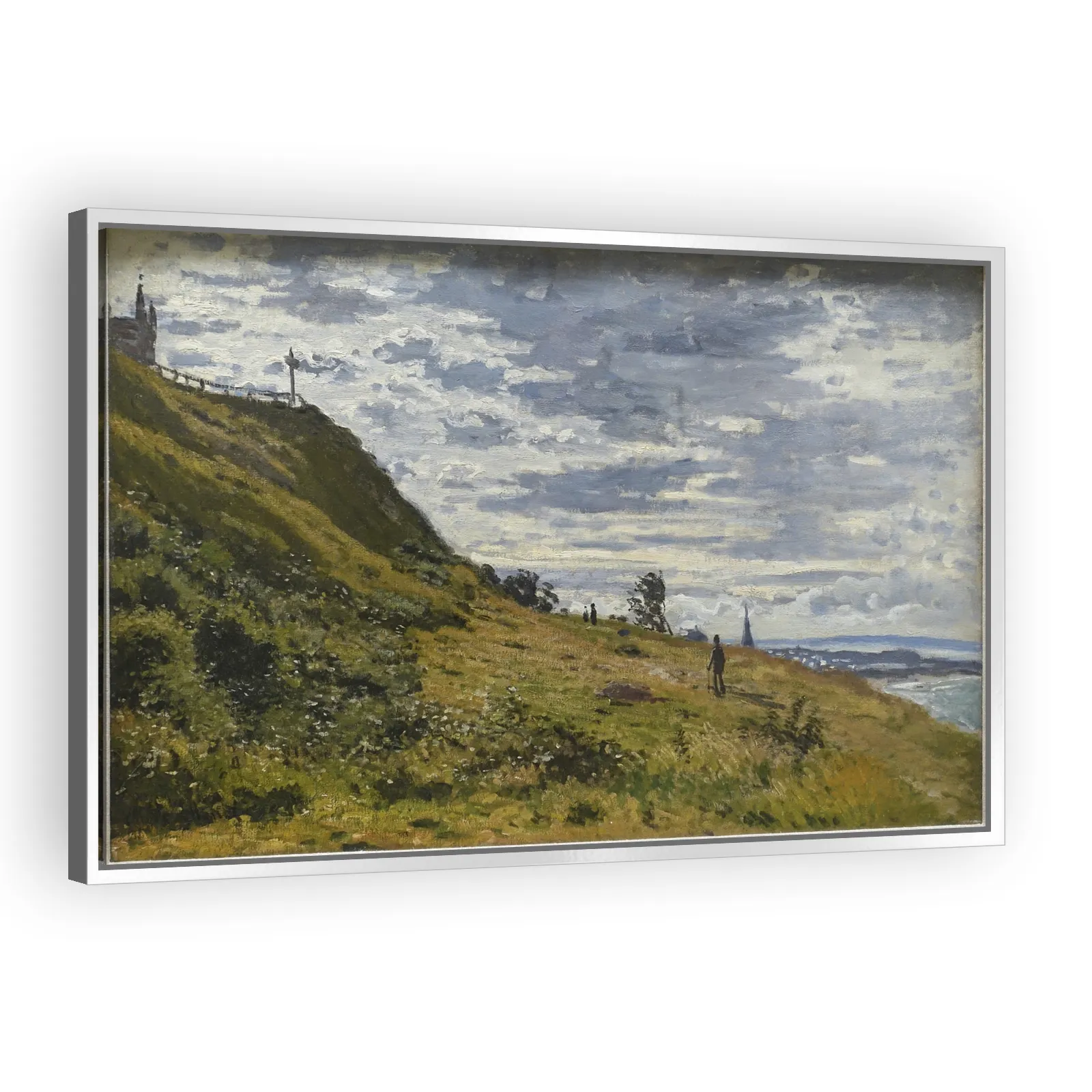 Cliff-walk at Sainte-Adresse by Claude Monet - view 4 thumbnail