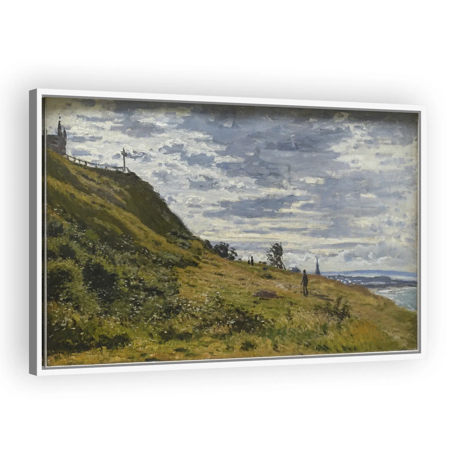 Cliff-walk at Sainte-Adresse by Claude Monet - view 5 thumbnail